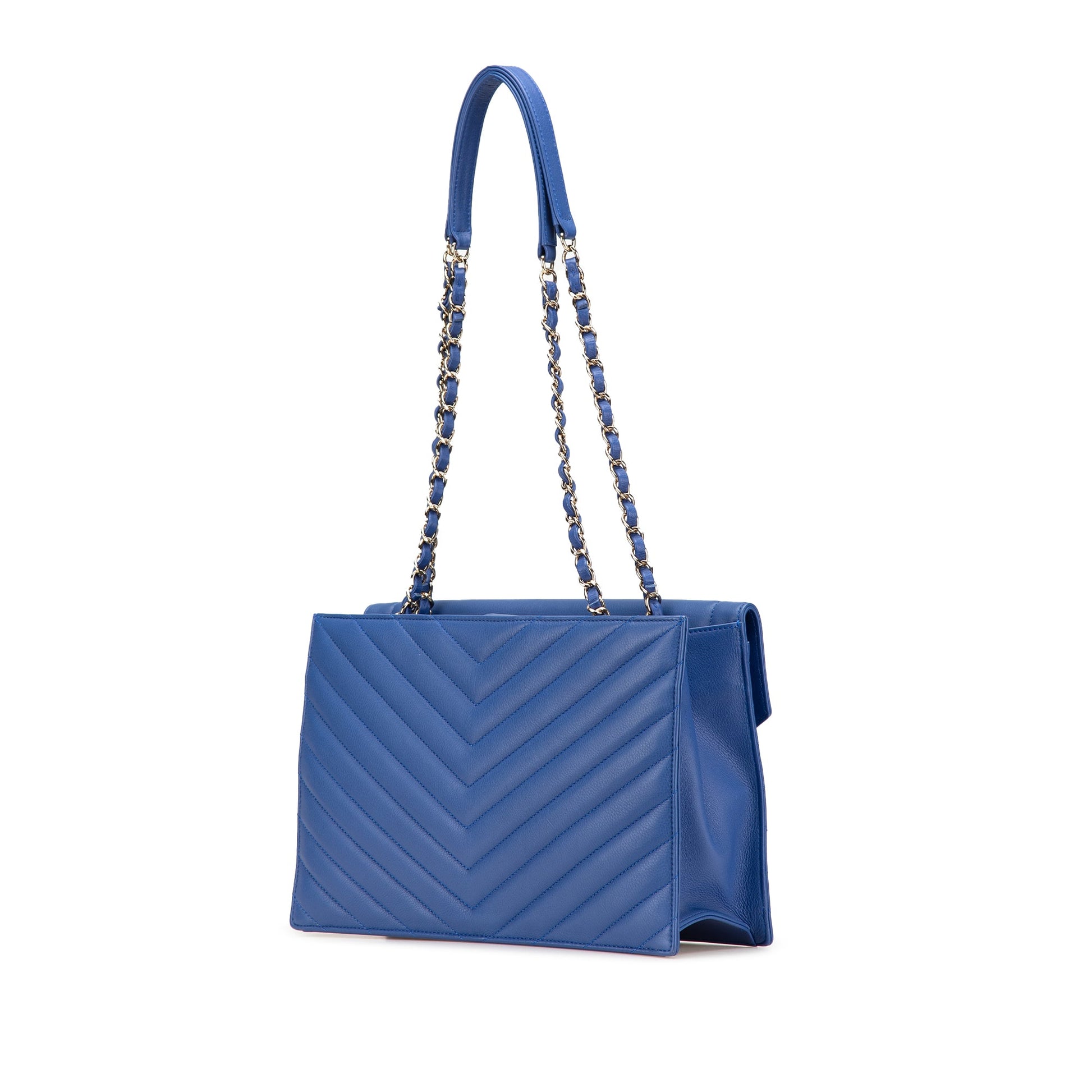 Chanel Chevron Calfskin Coco Envelope Shoulder Bag