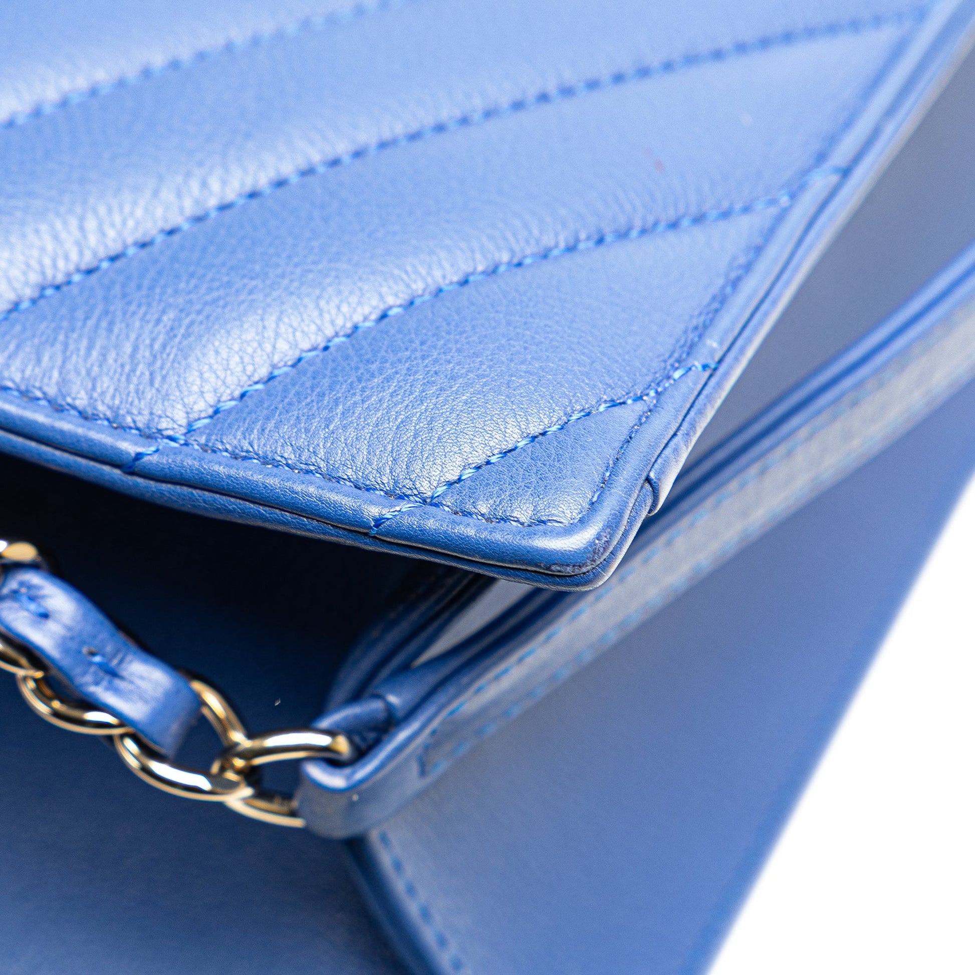 Chanel Chevron Calfskin Coco Envelope Shoulder Bag