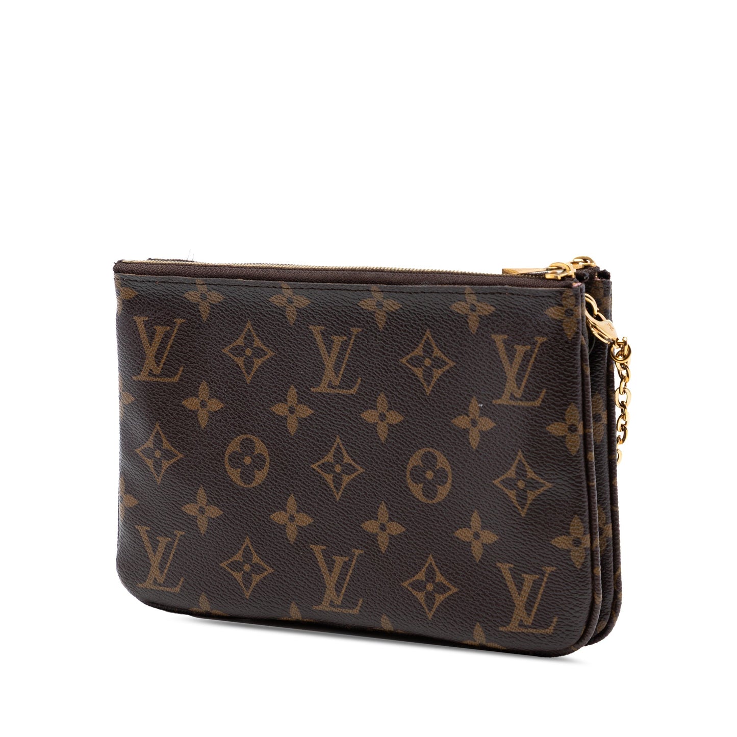 Louis Vuitton Monogram Illustre Vivienne Shanghai Double Zip Pochette
