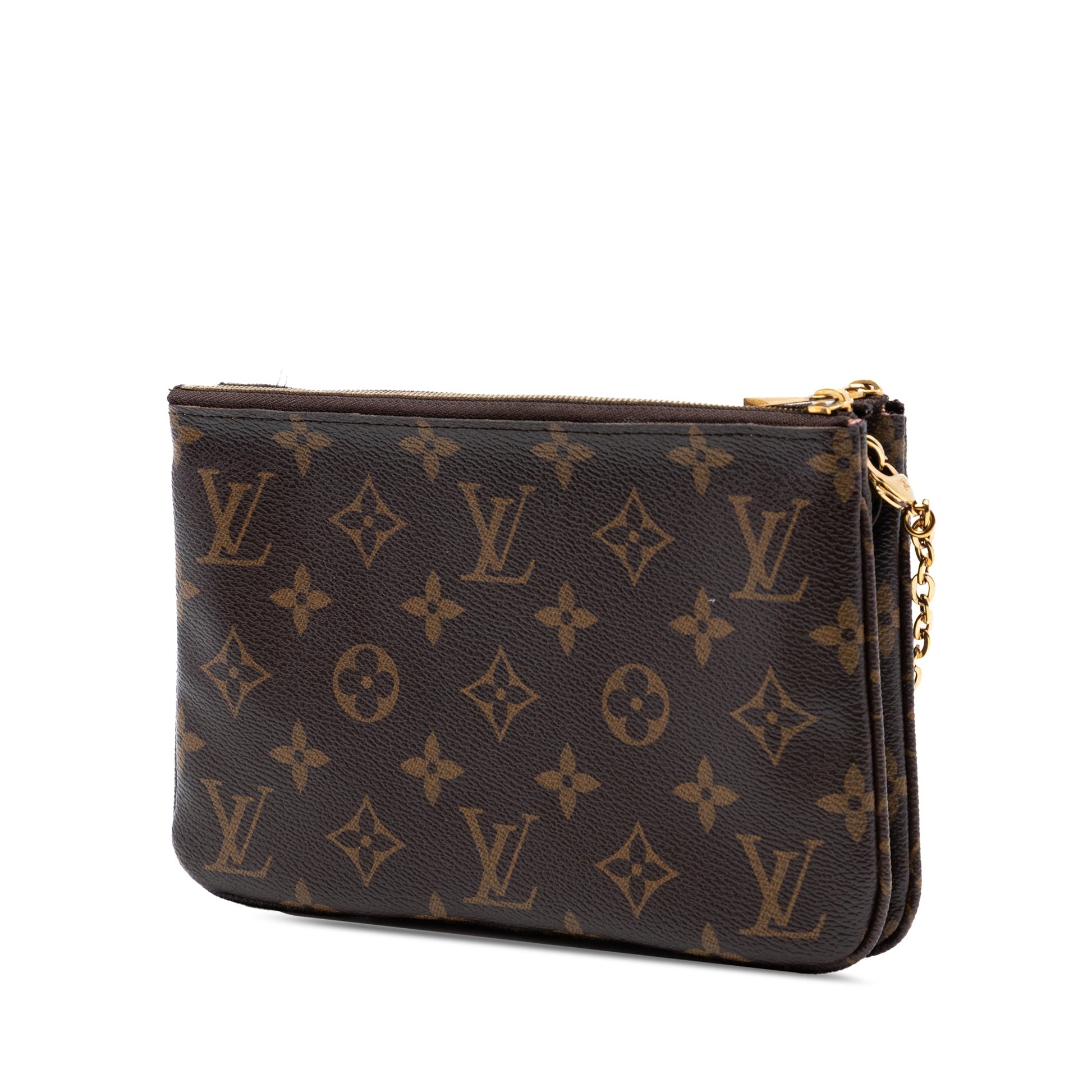 Louis Vuitton Monogram Illustre Vivienne Shanghai Double Zip Pochette