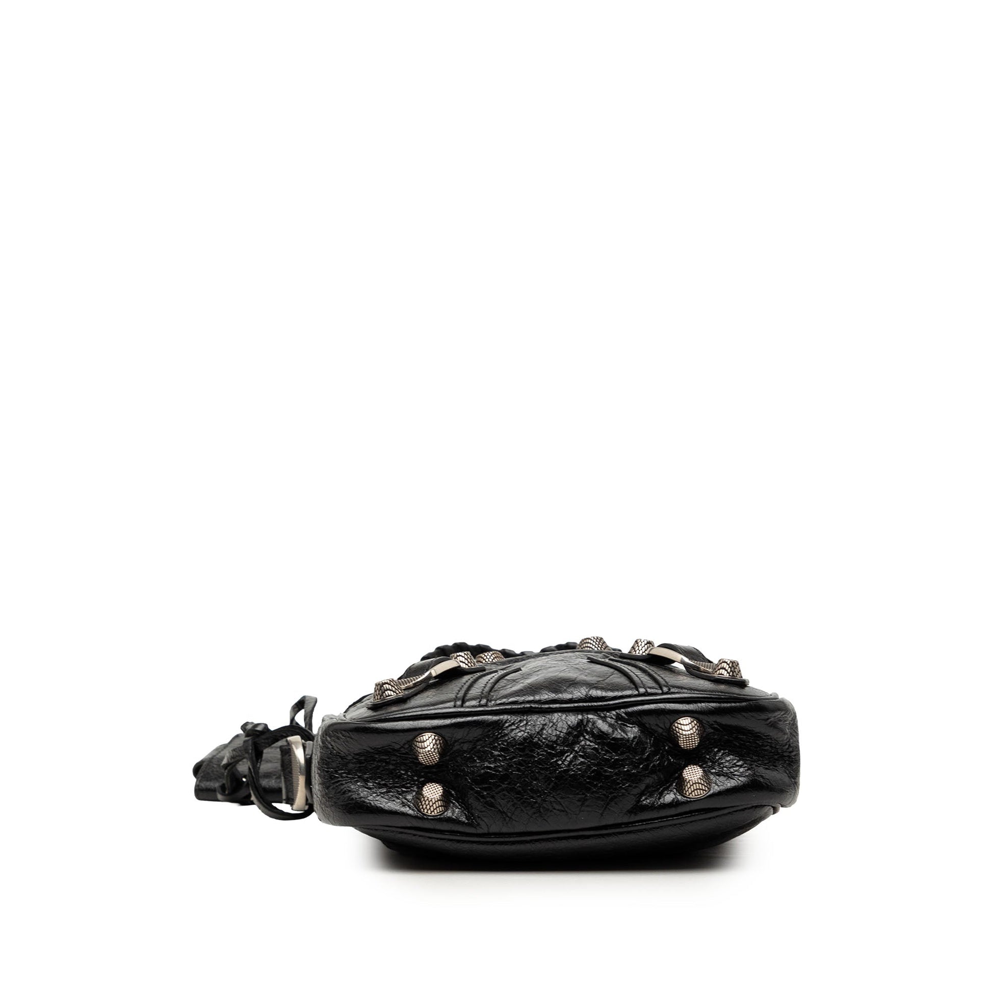 Balenciaga Lambskin Motocross Le Cagole Messenger Bag