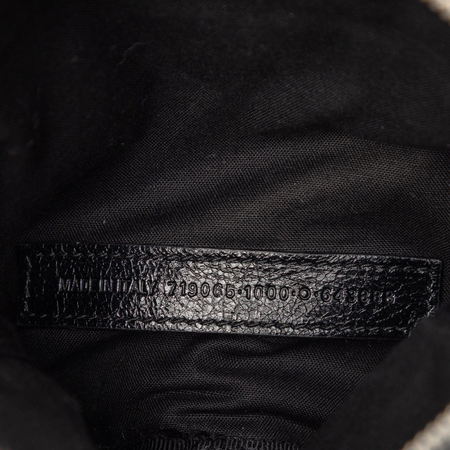 Balenciaga Lambskin Motocross Le Cagole Messenger Bag