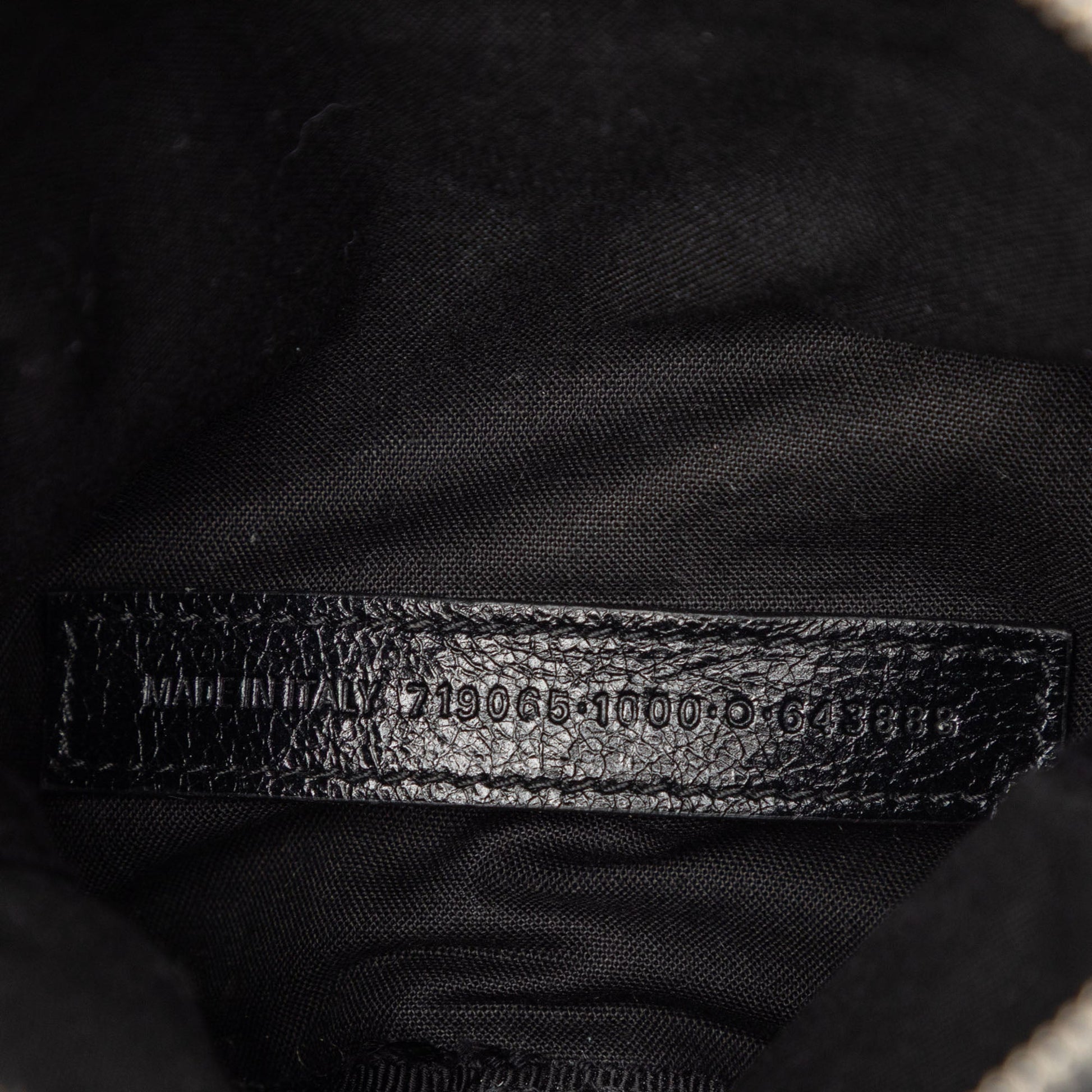 Balenciaga Lambskin Motocross Le Cagole Messenger Bag