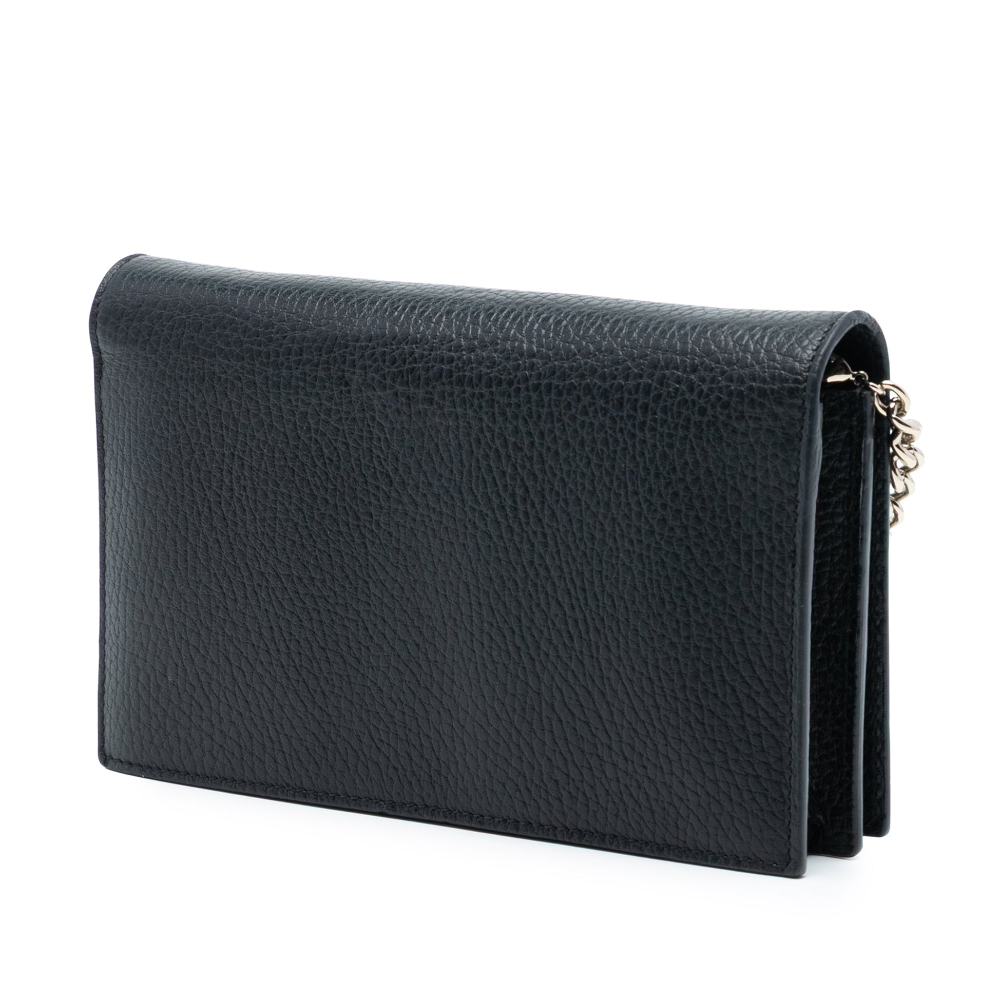Gucci Leather Betty Wallet on Chain