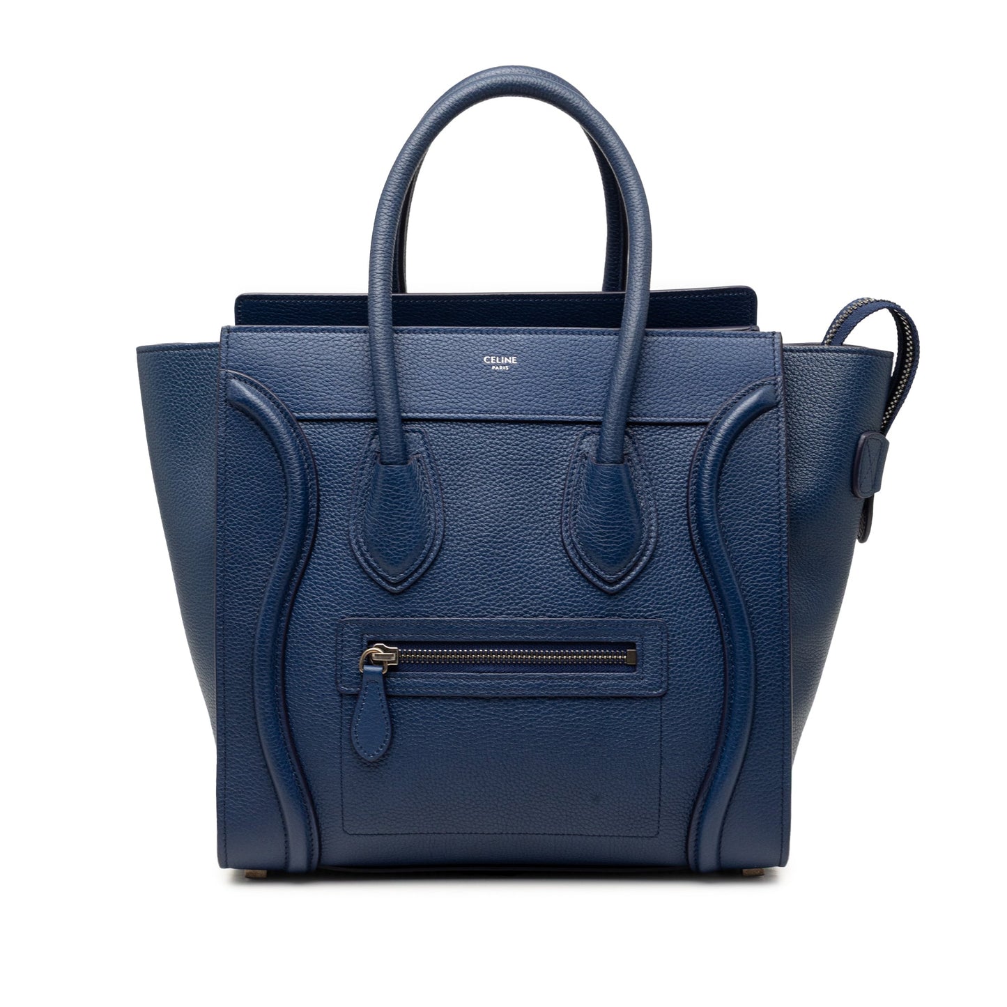 Celine Mini Leather Luggage Tote