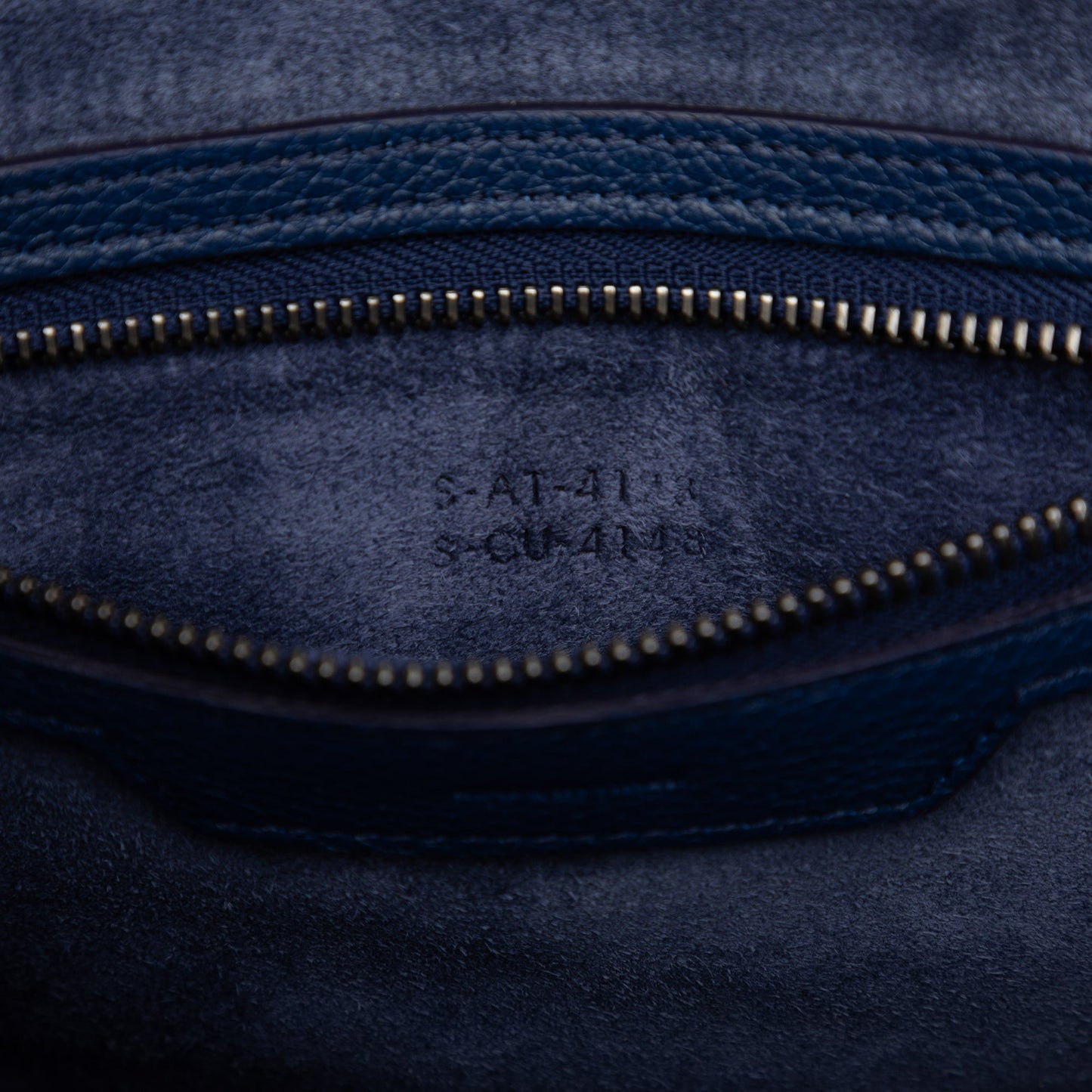 Celine Mini Leather Luggage Tote