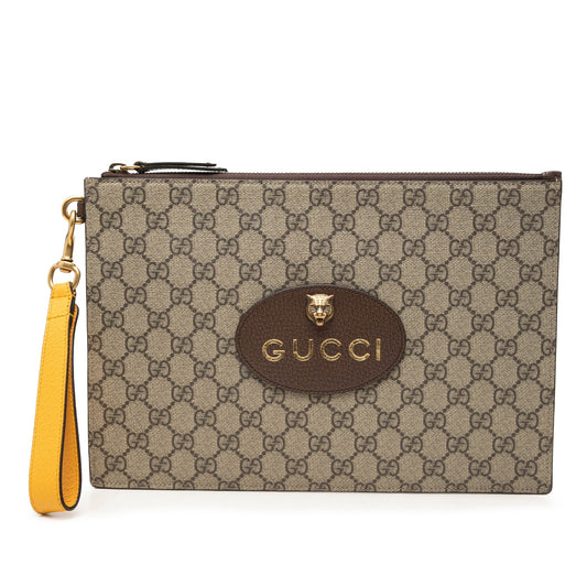 Gucci GG Supreme Neo Vintage Clutch