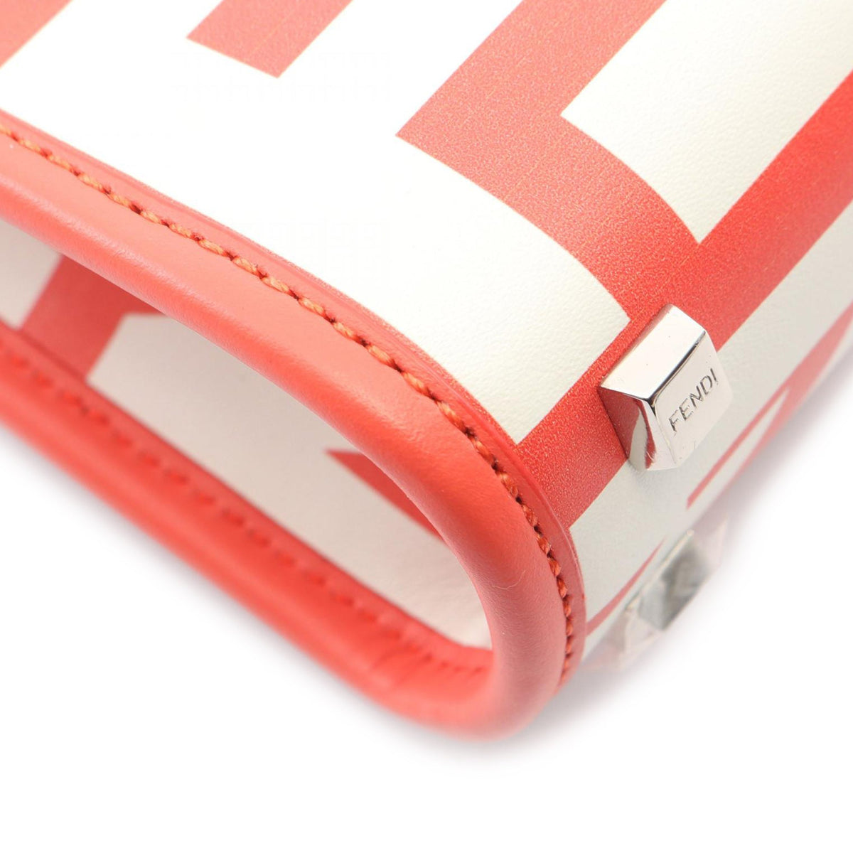 Fendi Marc Jacobs Mini Leather Sunshine Shopper Tote