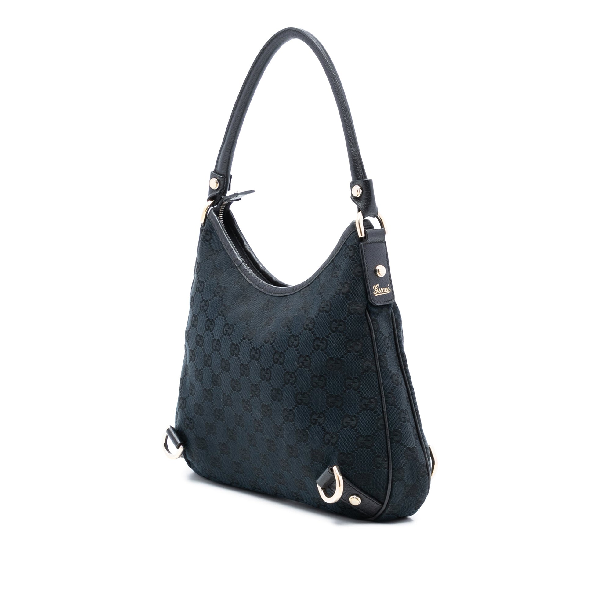 Gucci GG Canvas Abbey D Ring Shoulder Bag
