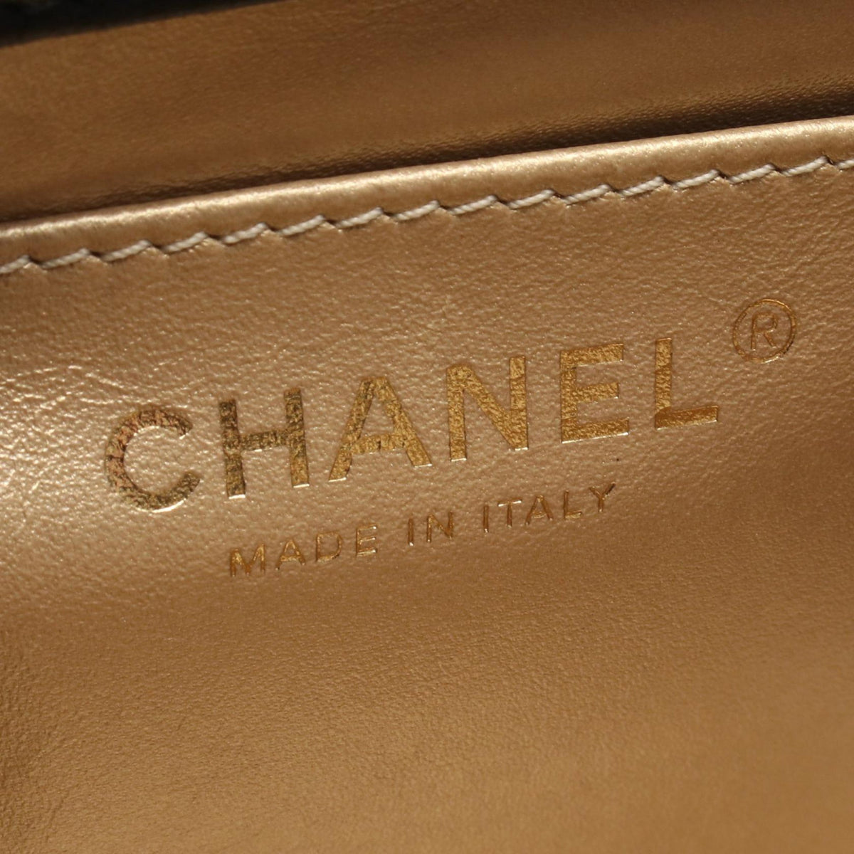Chanel Small Quilted Lambskin Chain is More Flap — Black