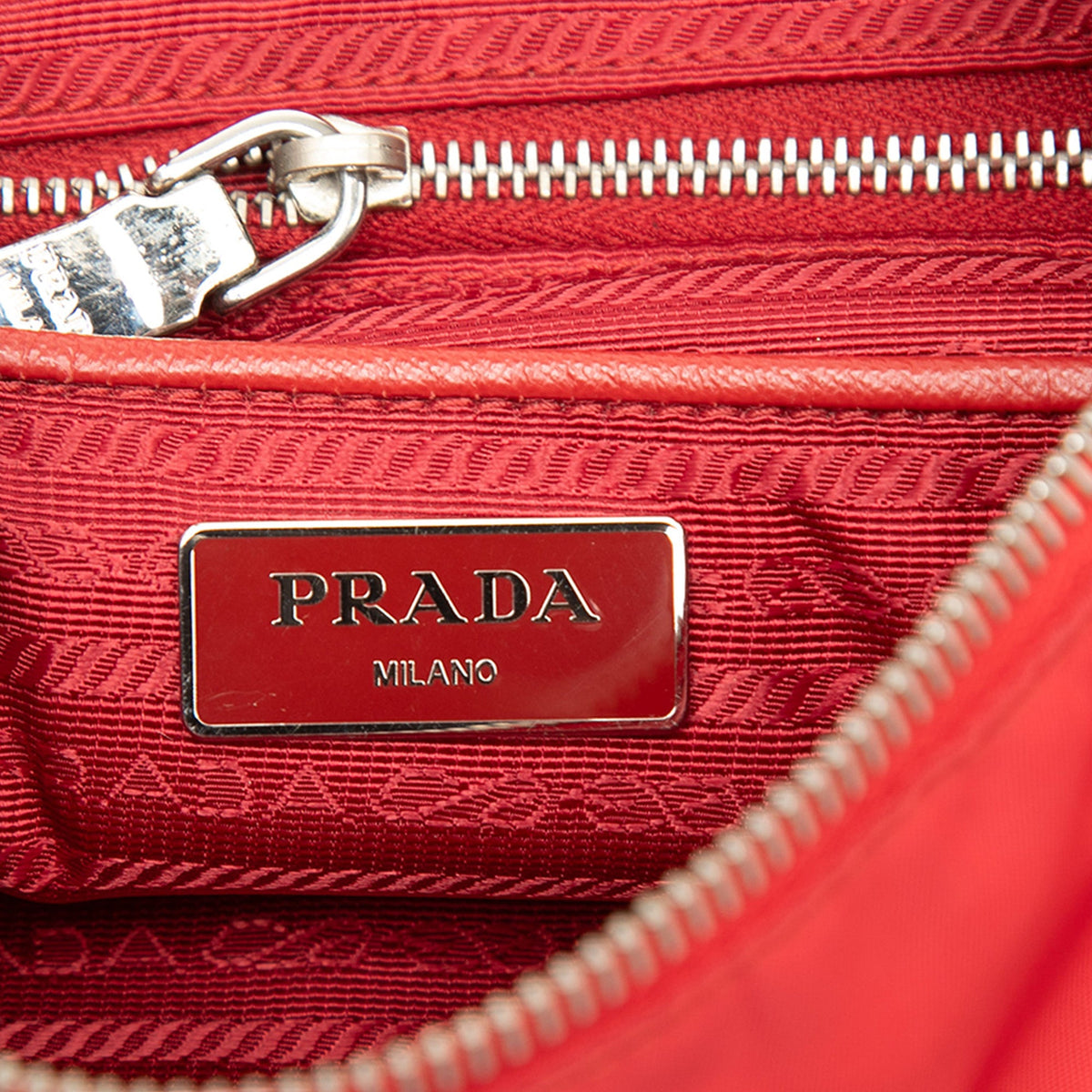 Prada Tessuto Zip Top Crossbody