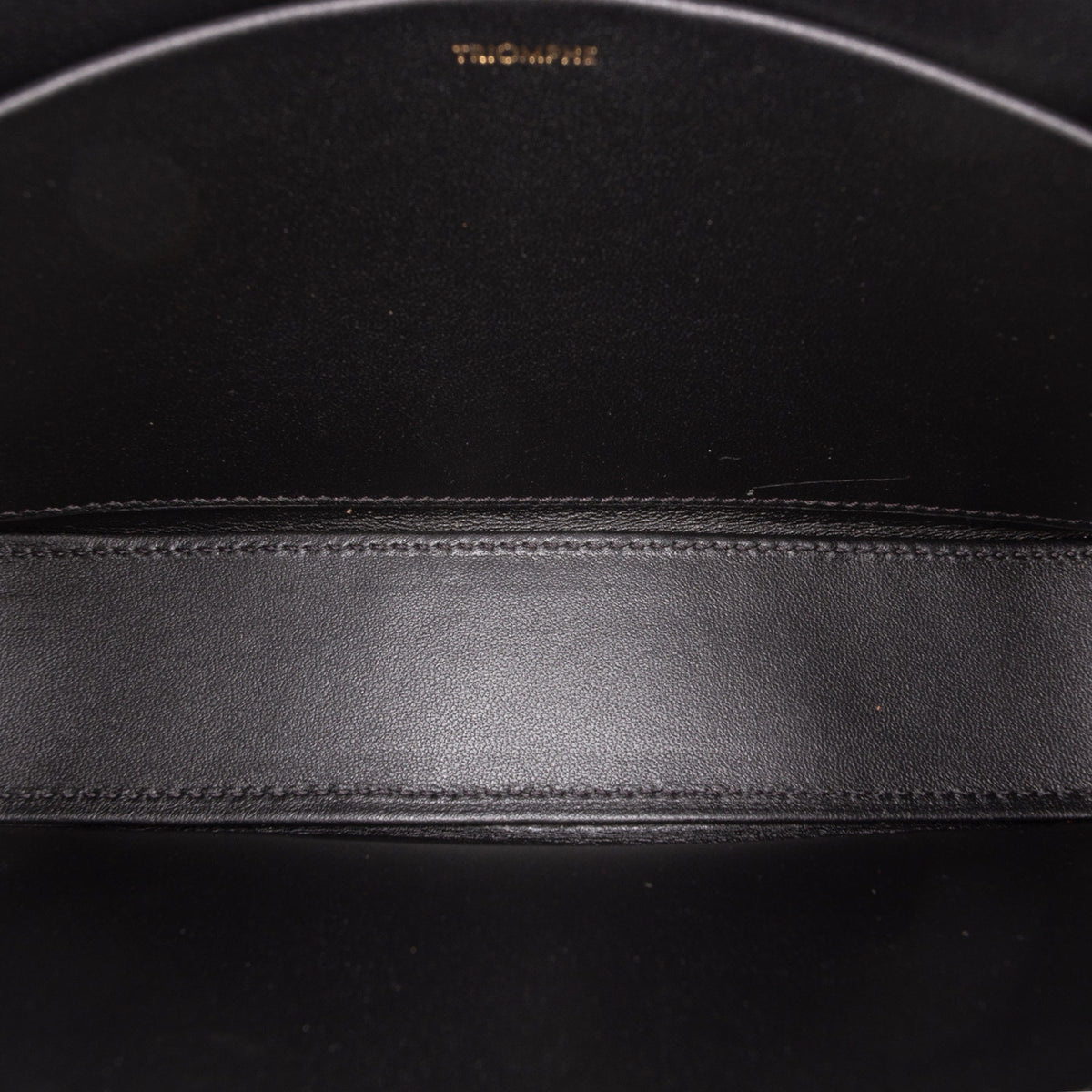 Celine Shiny Calfskin Triomphe Claude Shoulder Bag