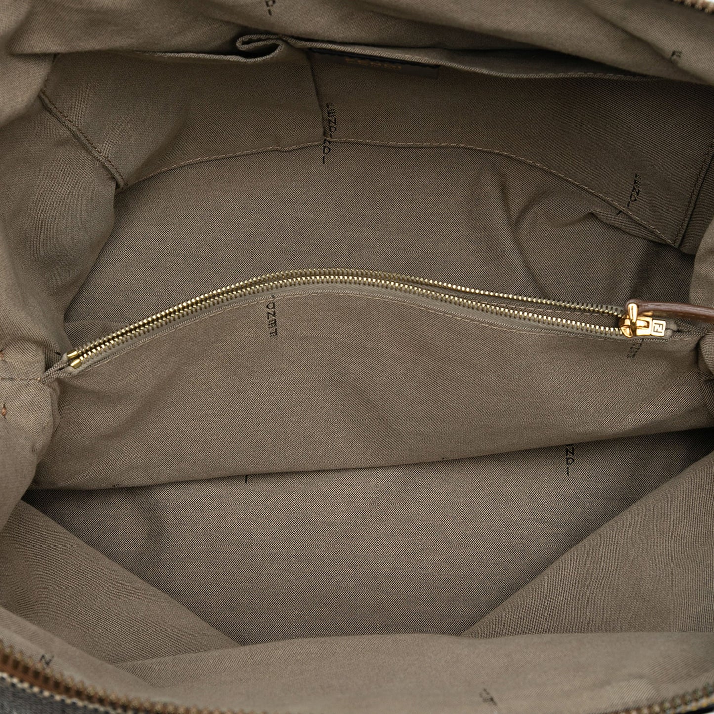 Fendi Canvas Colorblock Chameleon Satchel