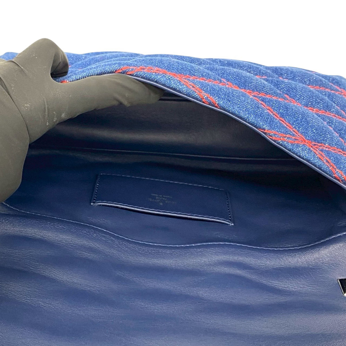 Louis Vuitton Malletage Denim GO 14 MM