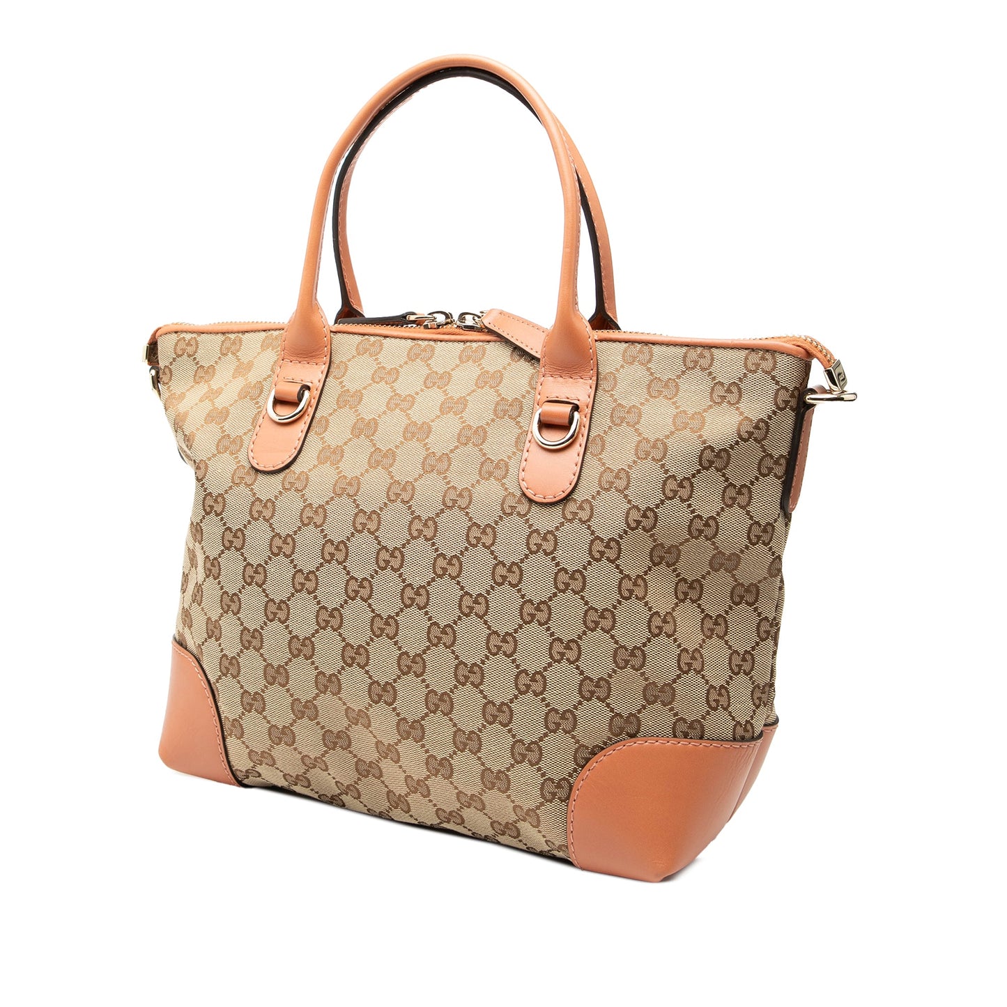 Gucci GG Canvas Heart Bit Satchel