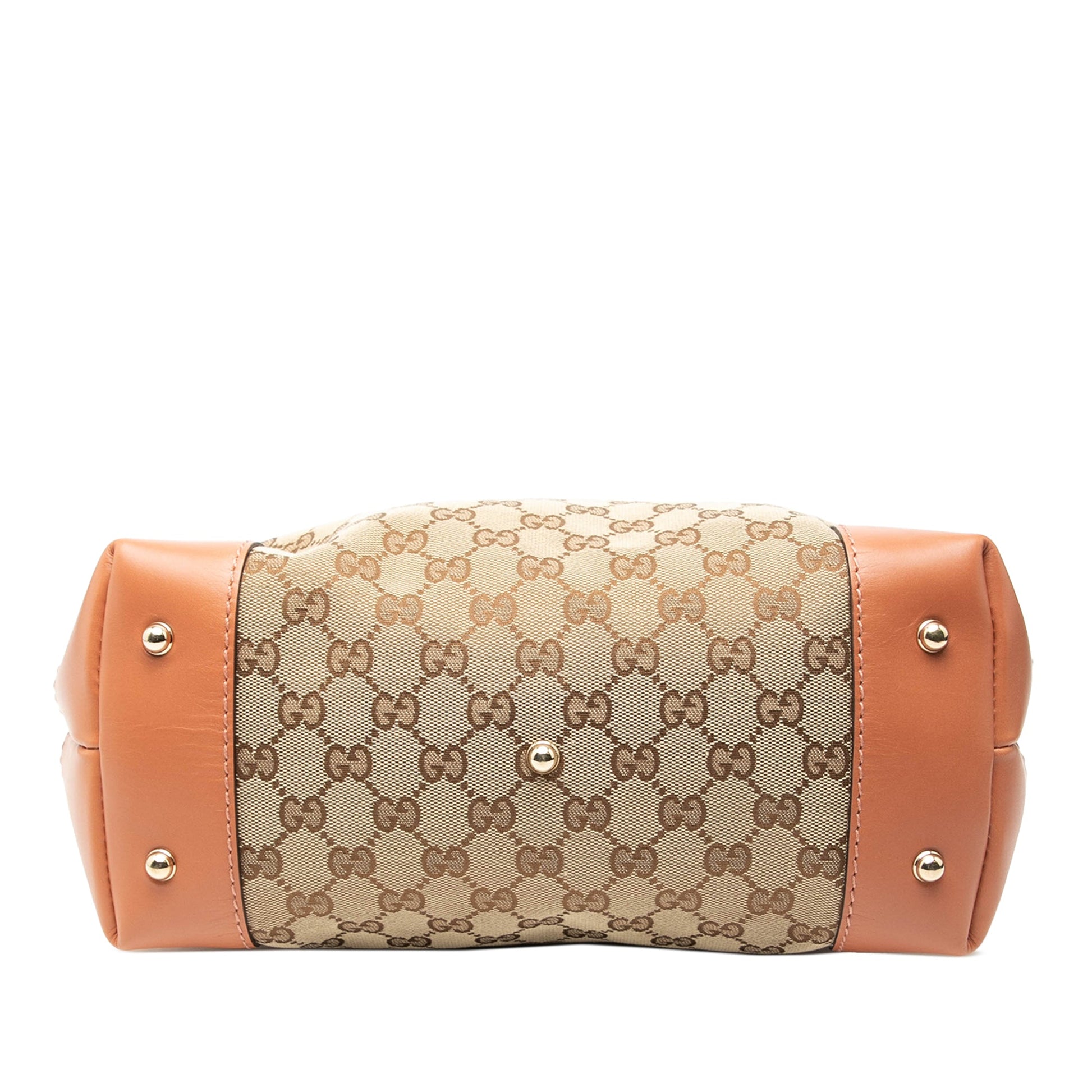 Gucci GG Canvas Heart Bit Satchel