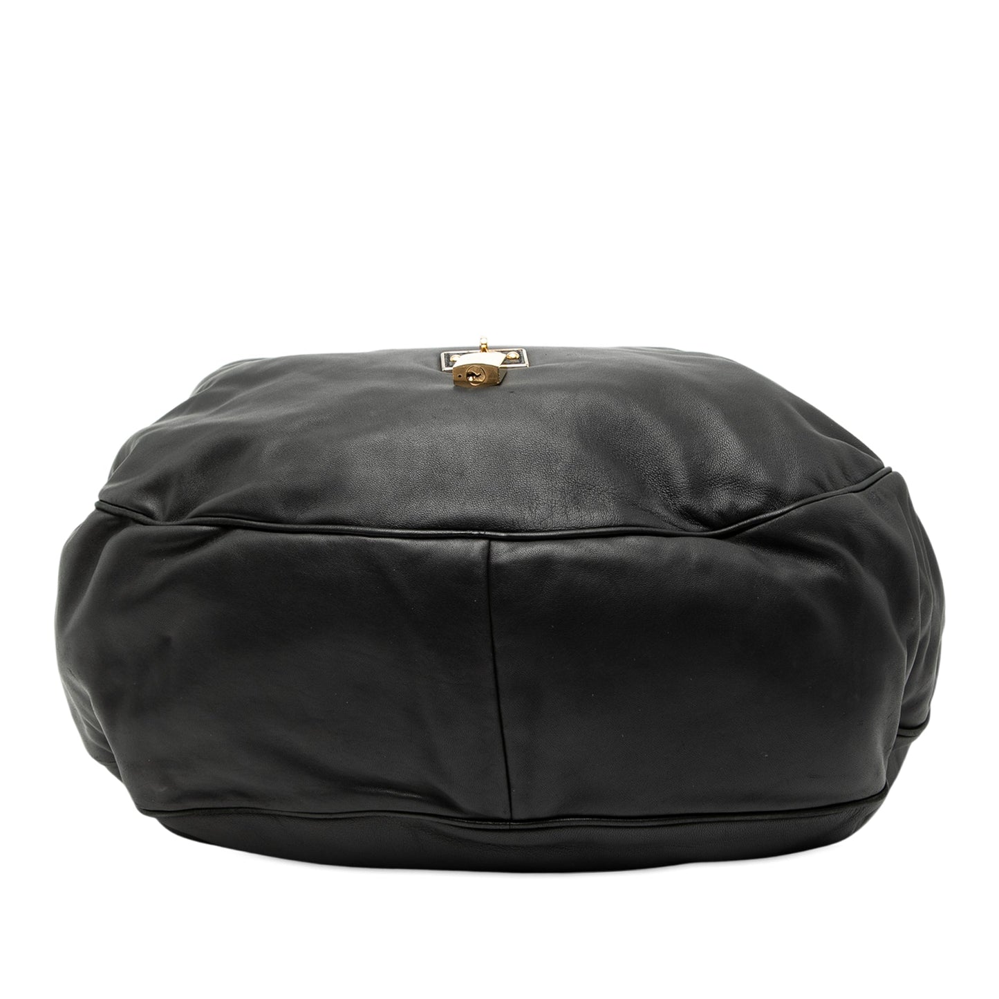 LOEWE Leather Padlock Calle Hobo