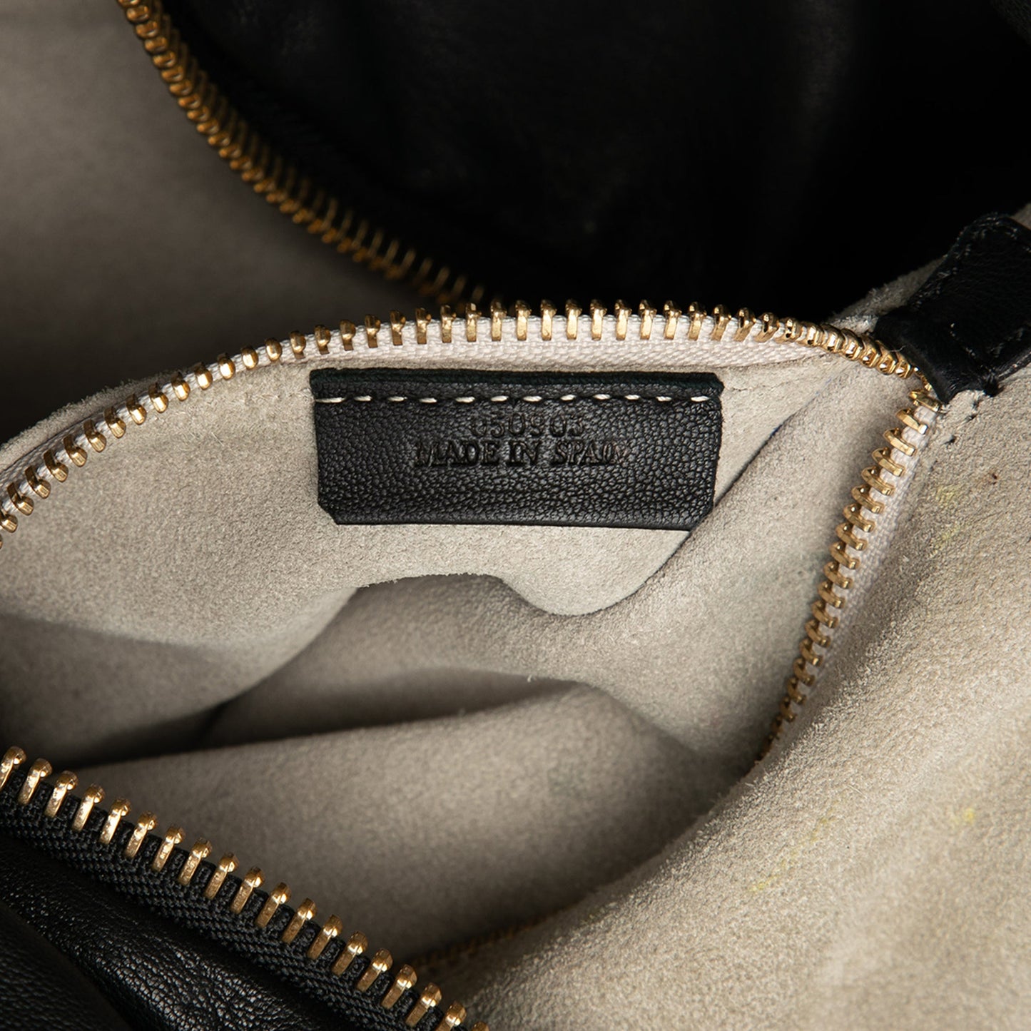 LOEWE Leather Padlock Calle Hobo