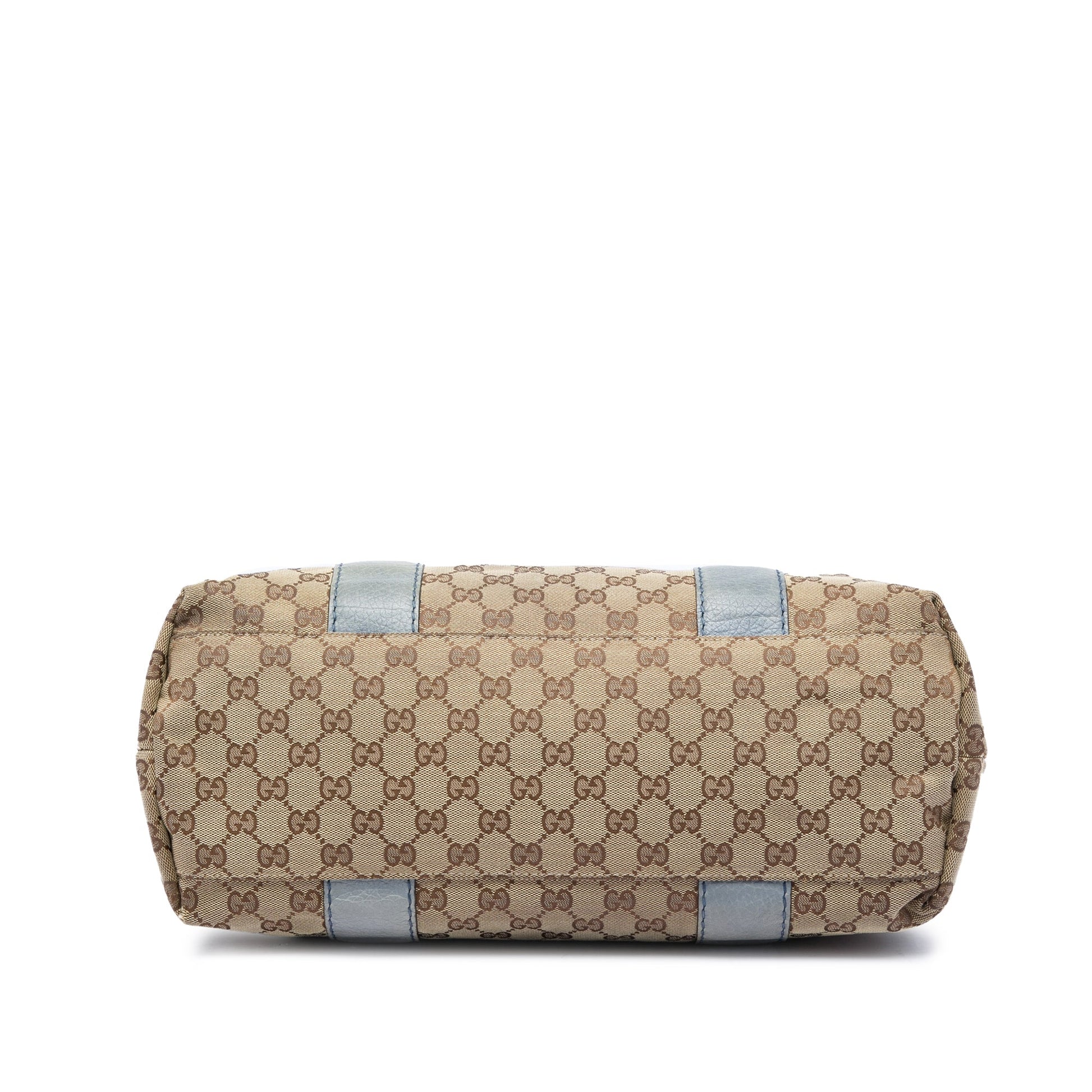 Gucci Medium GG Canvas Bamboo Libeccio Tote