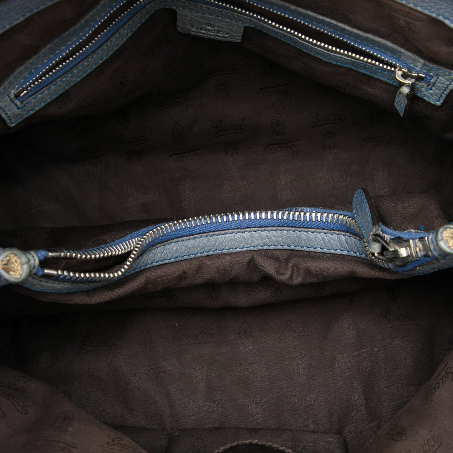 Gucci Medium GG Canvas Bamboo Libeccio Tote