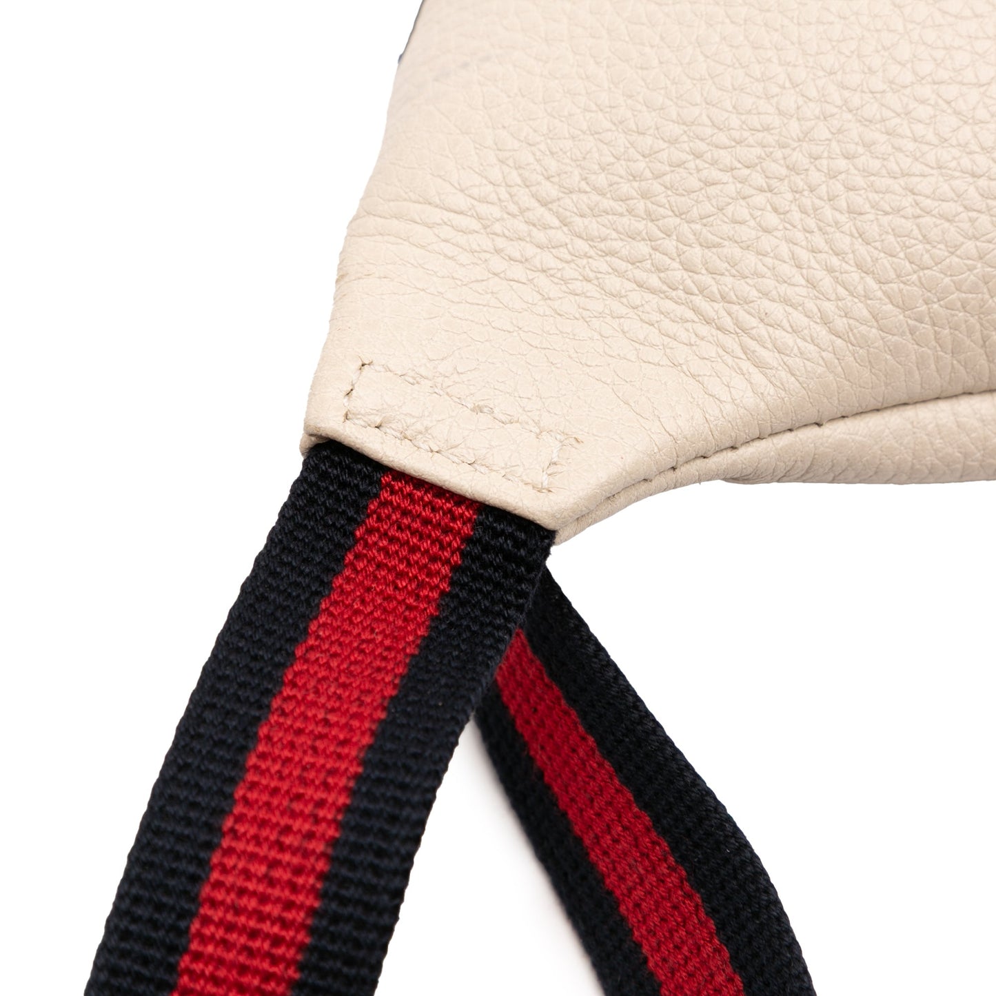 Gucci Small Grained Calfskin Logo Belt Bag