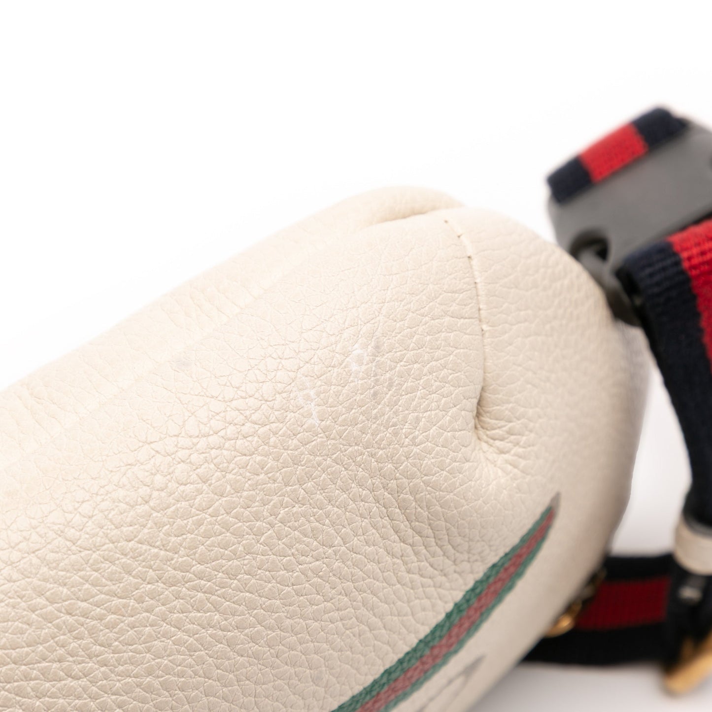 Gucci Small Grained Calfskin Logo Belt Bag
