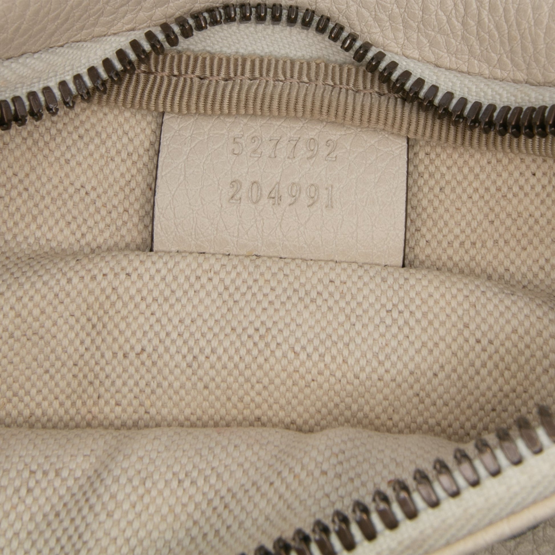 Gucci Small Grained Calfskin Logo Belt Bag
