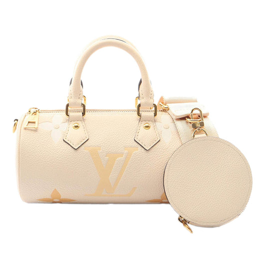 Louis Vuitton Monogram Empreinte Giant By The Pool Papillon BB — Beige