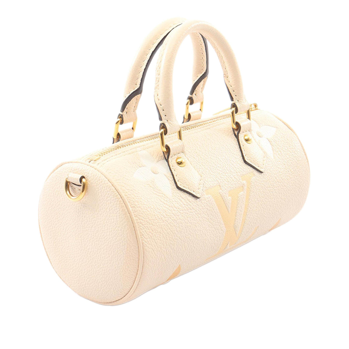 Louis Vuitton Monogram Empreinte Giant By The Pool Papillon BB — Beige