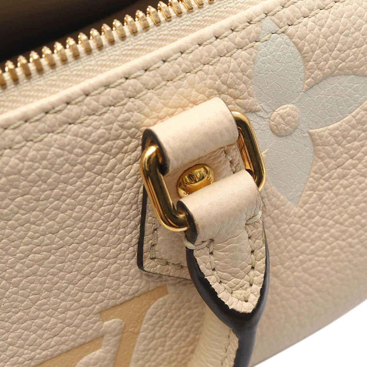 Louis Vuitton Monogram Empreinte Giant By The Pool Papillon BB — Beige