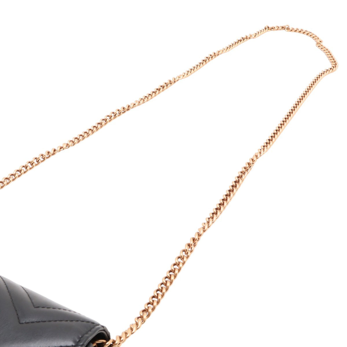 Gucci GG Marmont Matelasse Calfskin Wallet On Chain