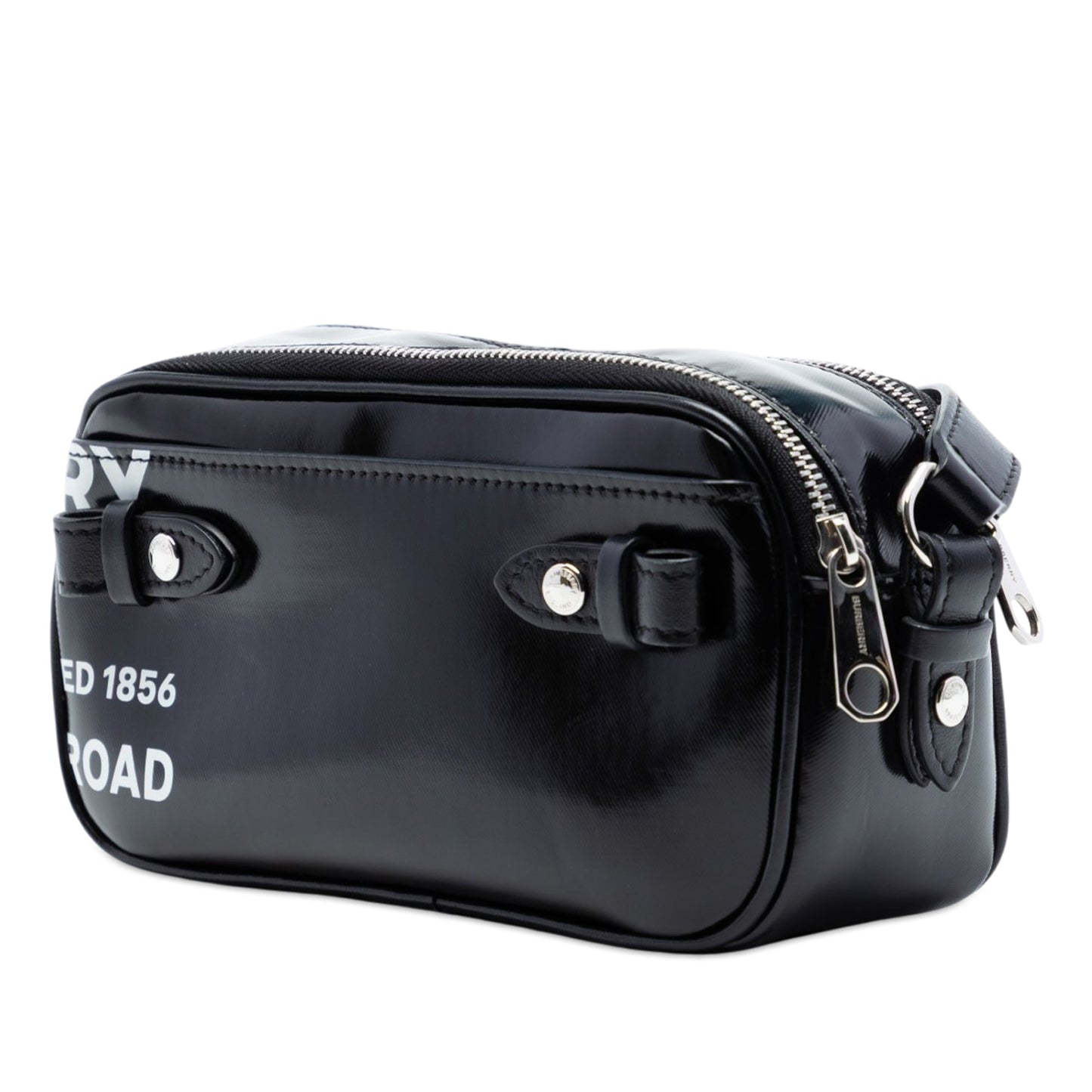 Burberry Coated Canvas Horseferry Camera Bag
