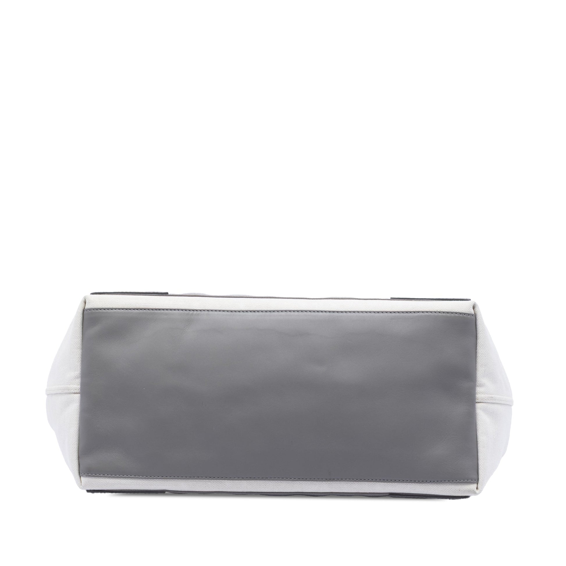 Balenciaga Canvas Navy Cabas Tote M