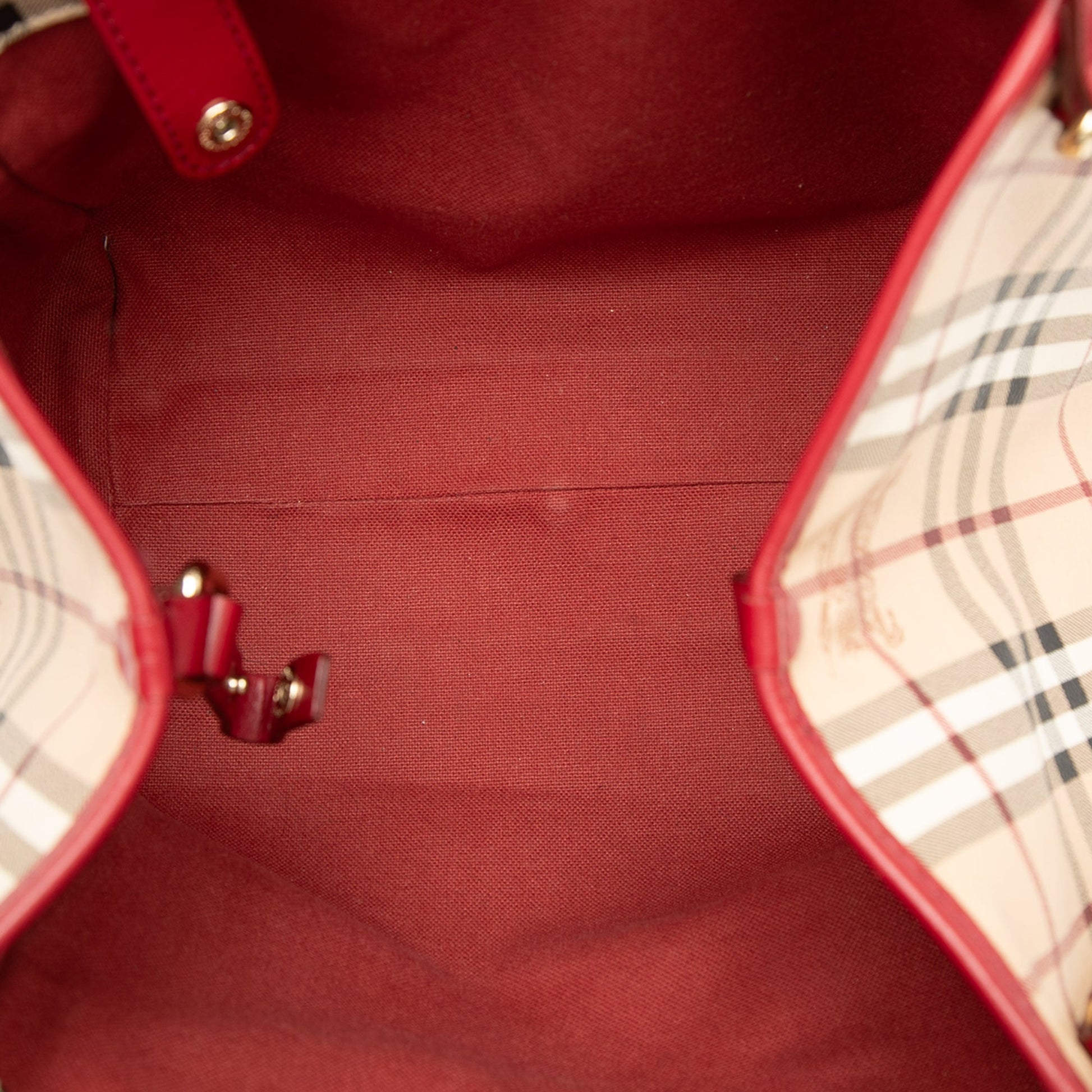 Burberry Small Haymarket Check Coated Canvas Canterbury Tote