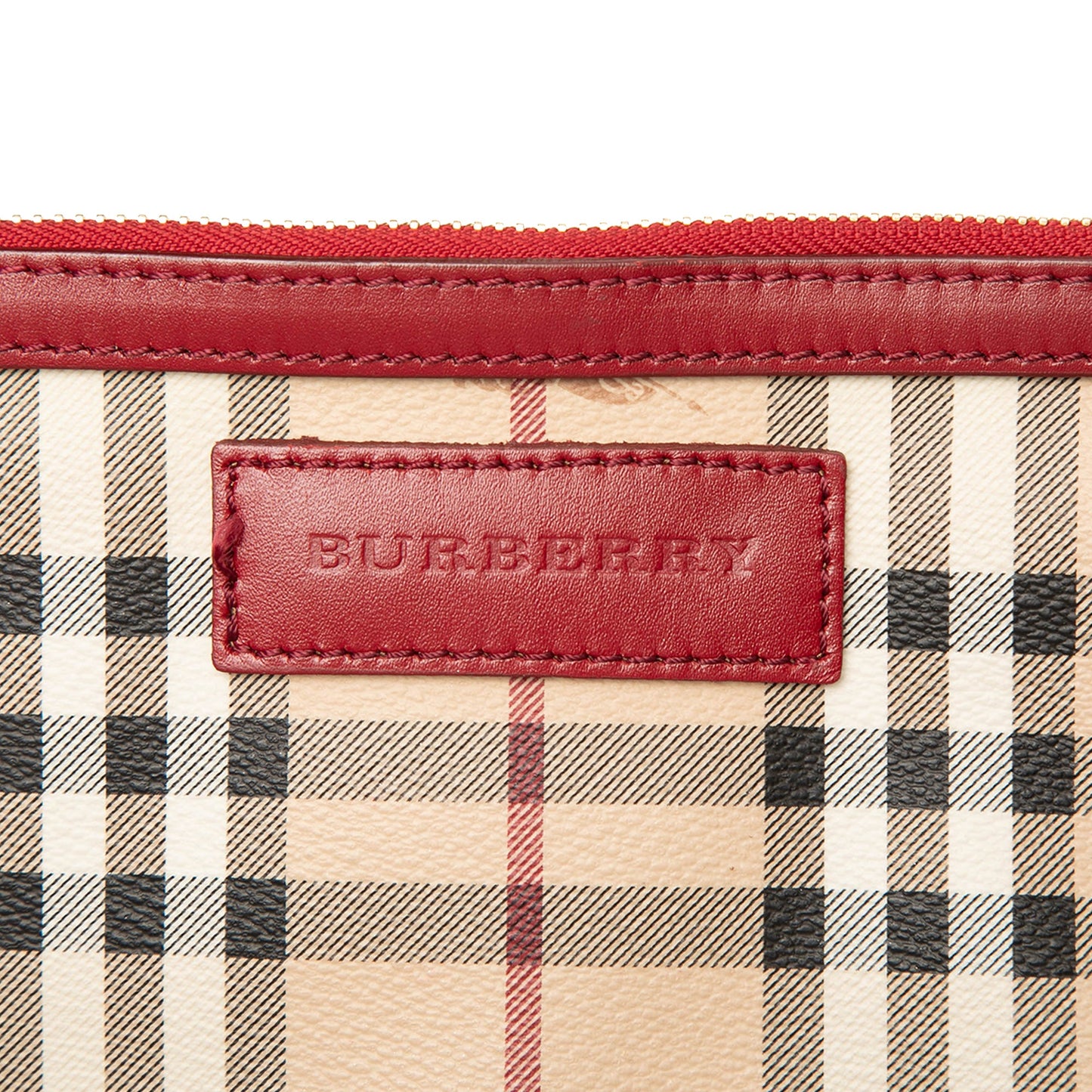 Burberry Small Haymarket Check Coated Canvas Canterbury Tote