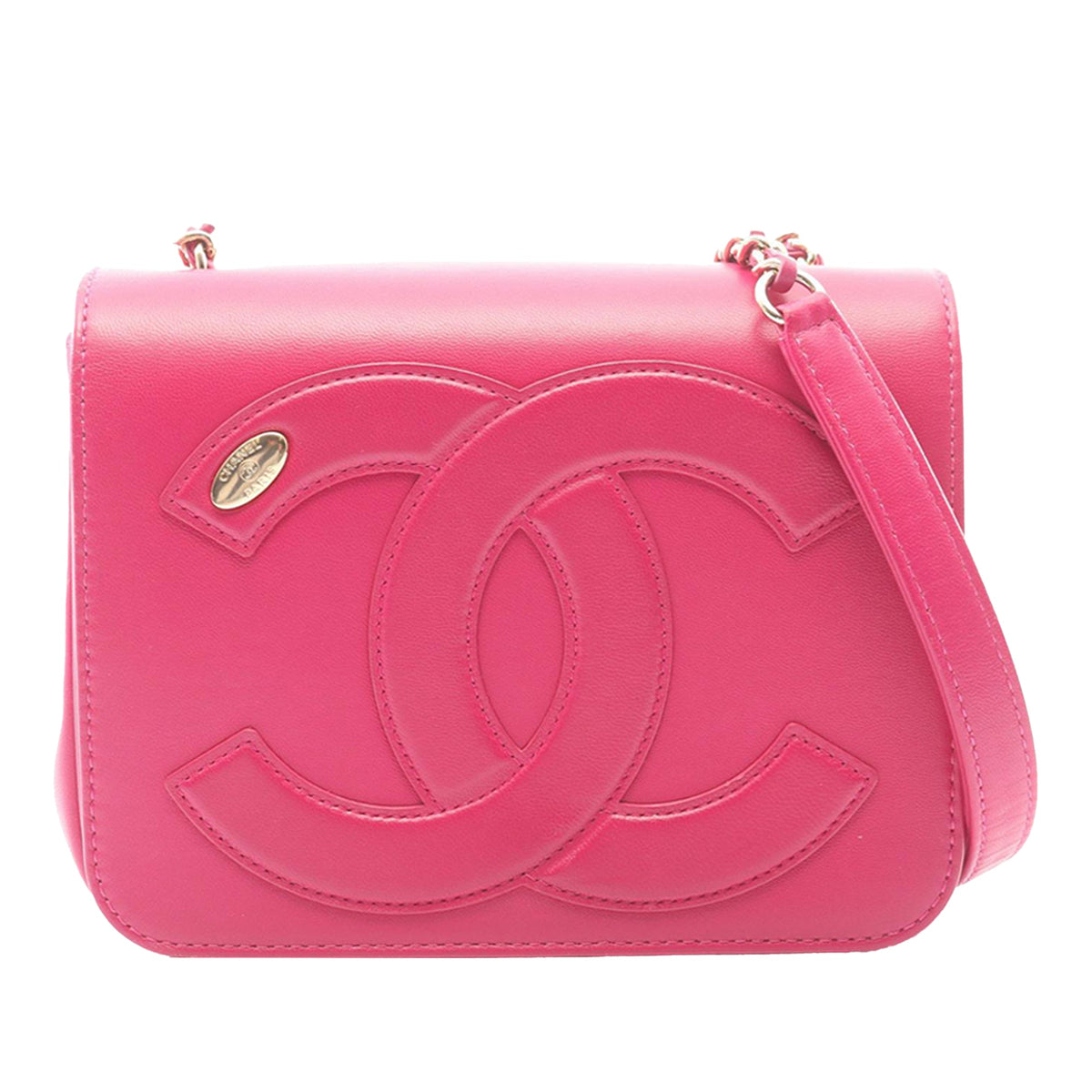 Chanel Lambskin CC Mania Flap