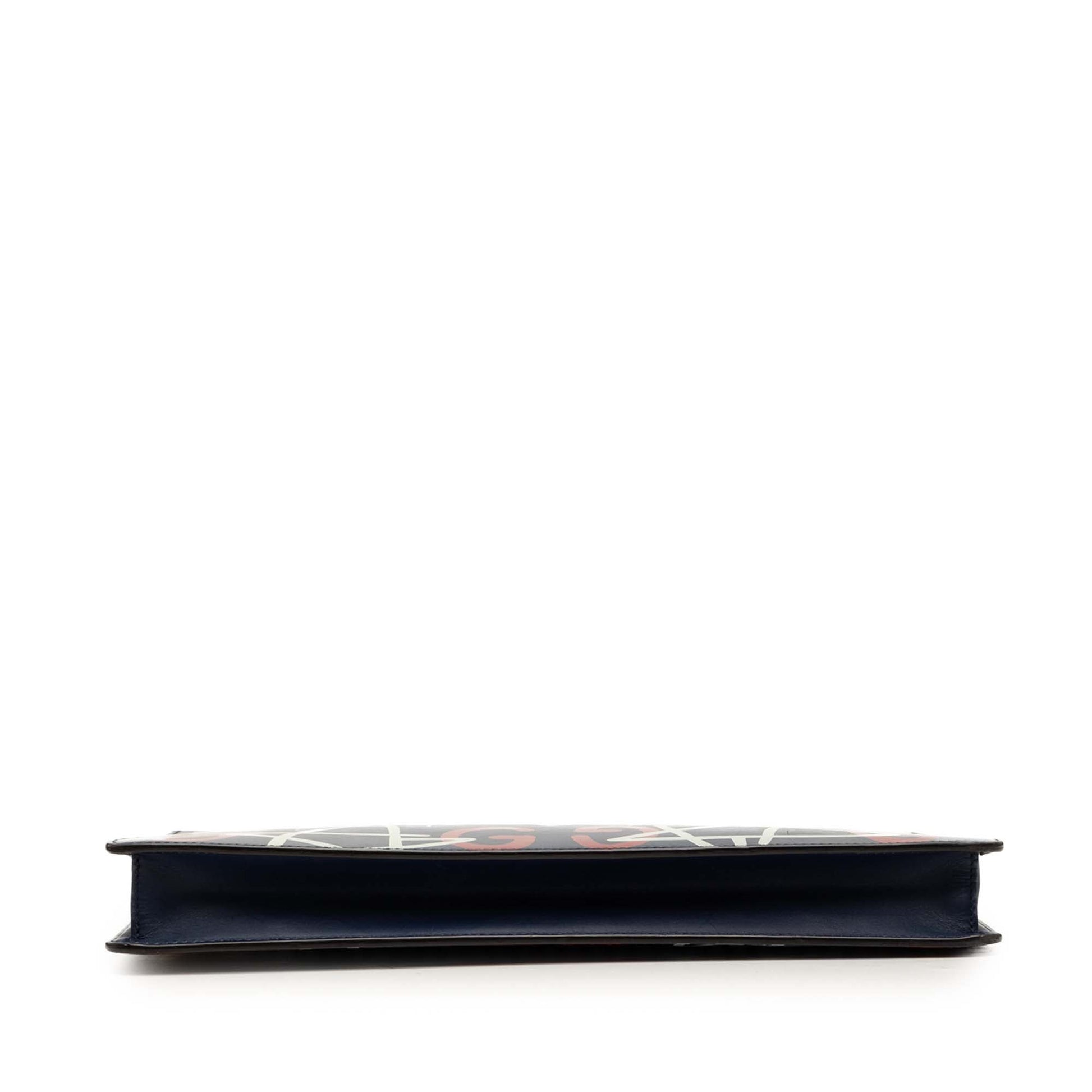 Gucci Calfskin Gucci Ghost Clutch