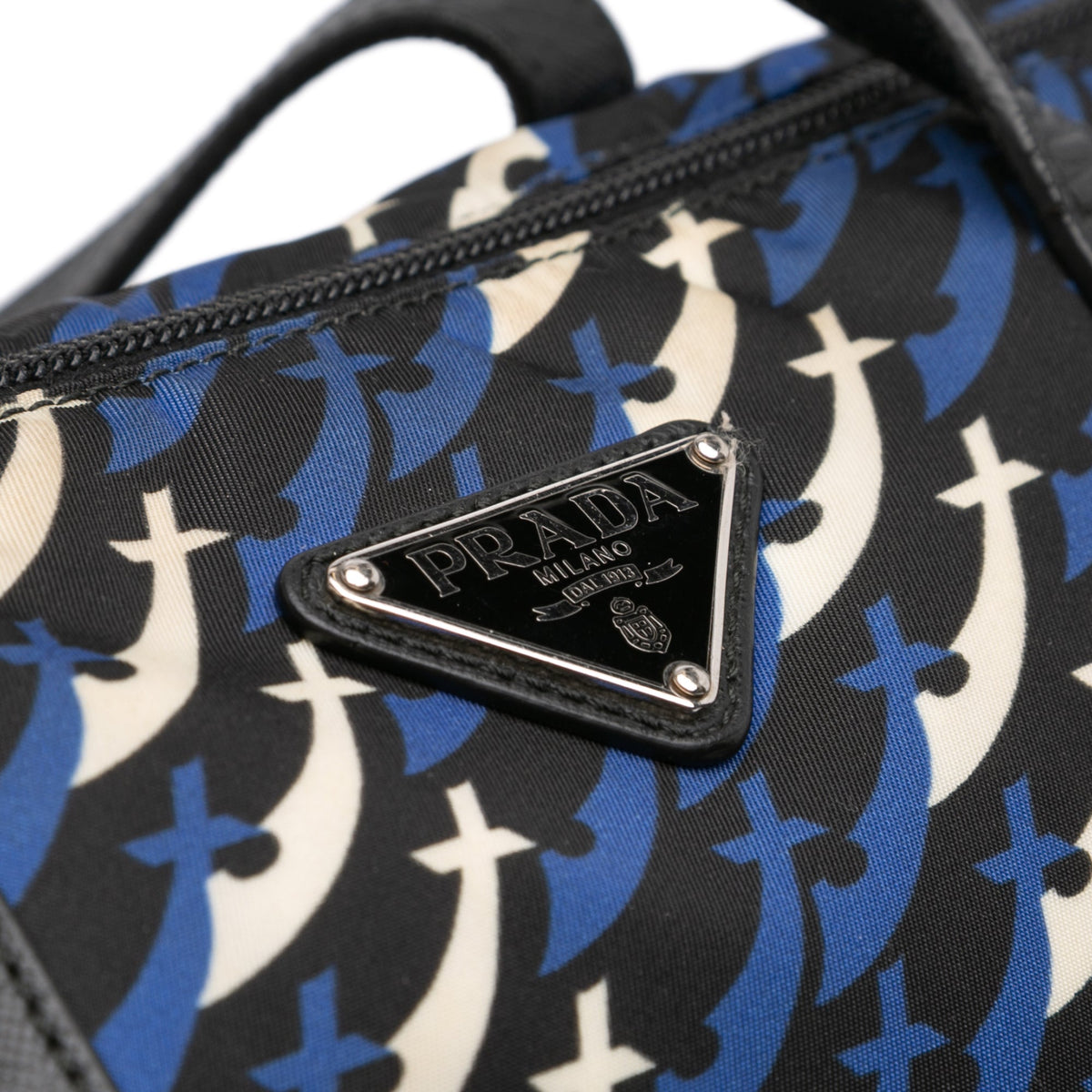 Prada Tessuto Stampato Satchel