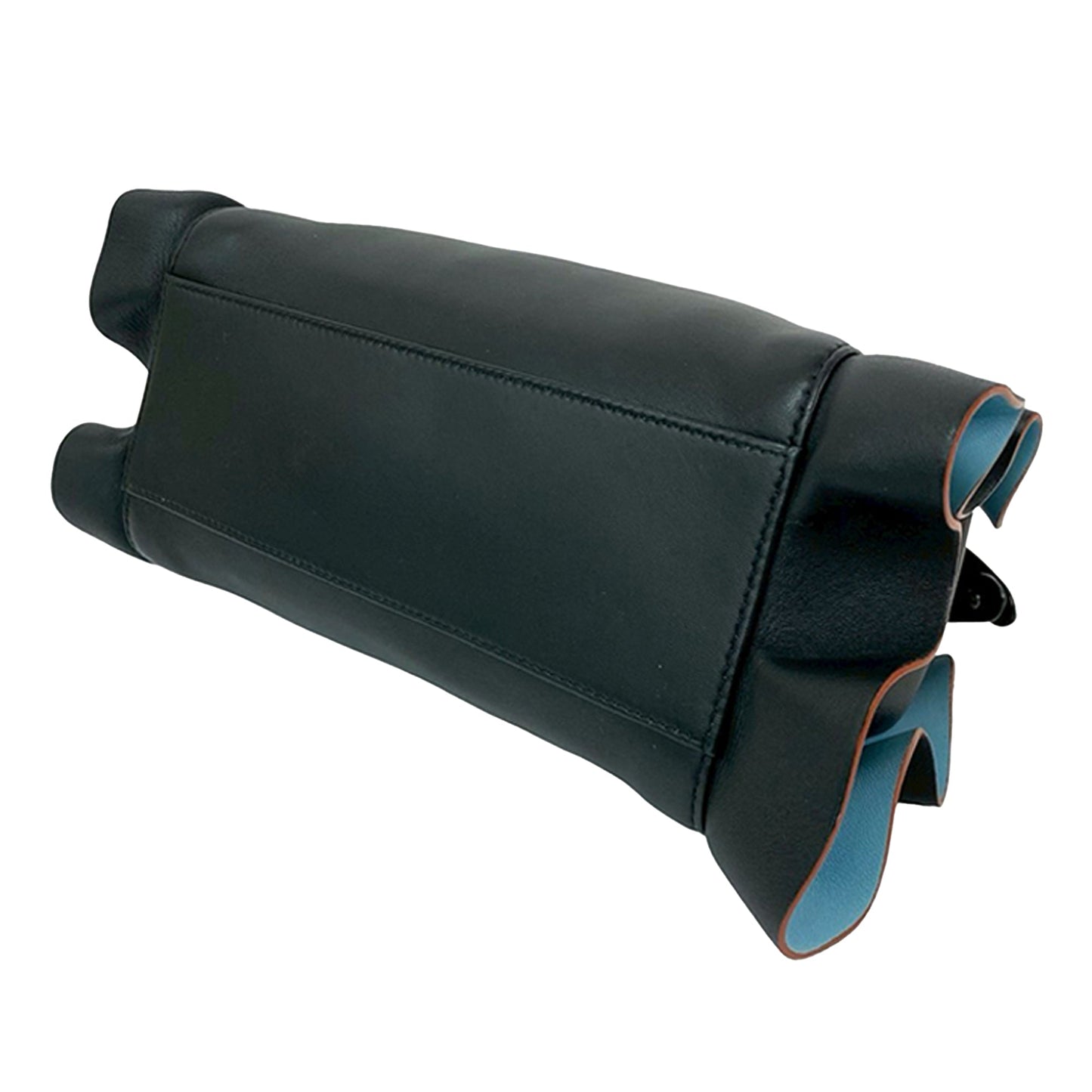 Fendi Mini Bicolor Nappa Waves Peekaboo Iconic Satchel