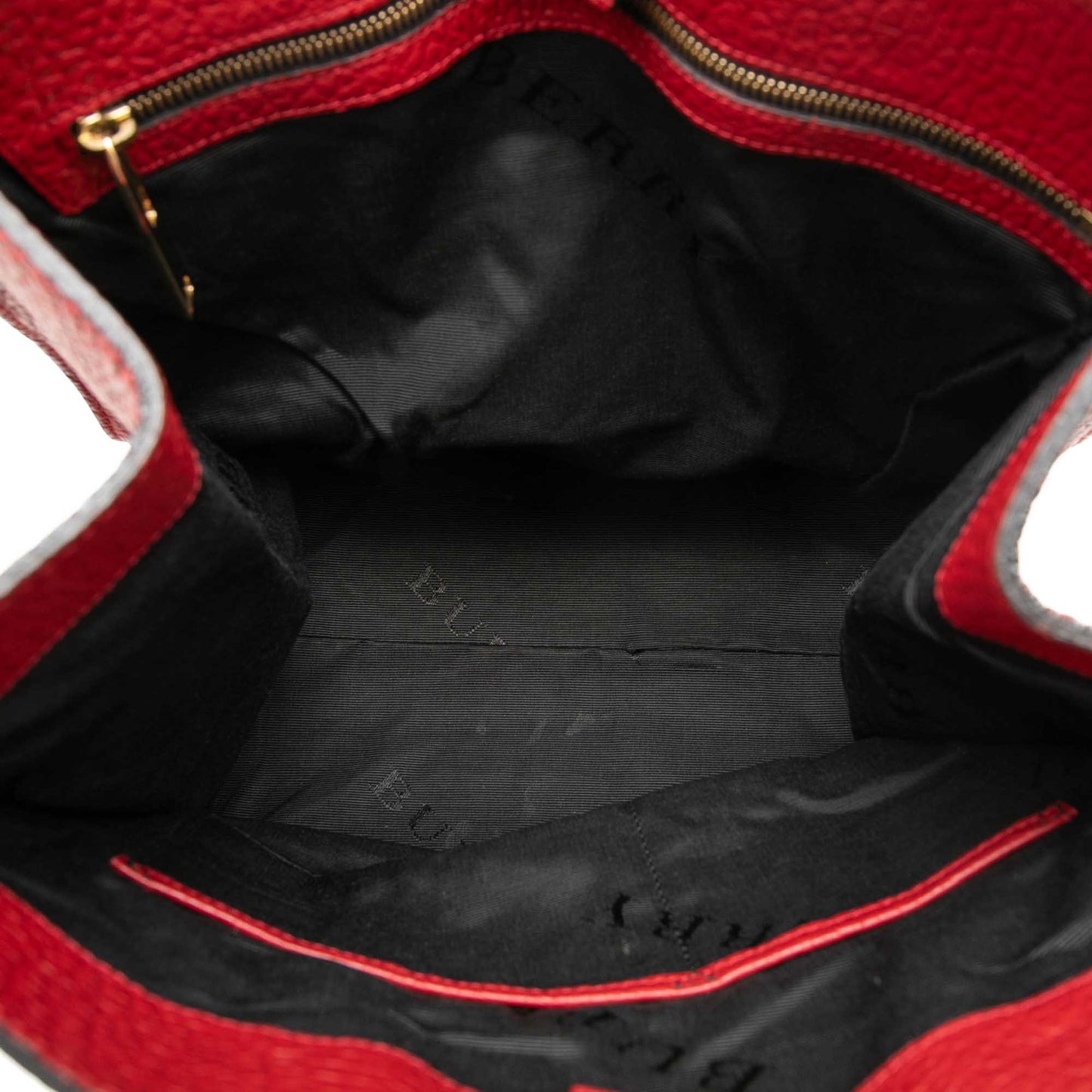 Burberry Grained Calfskin Heritage Woodbury Tote