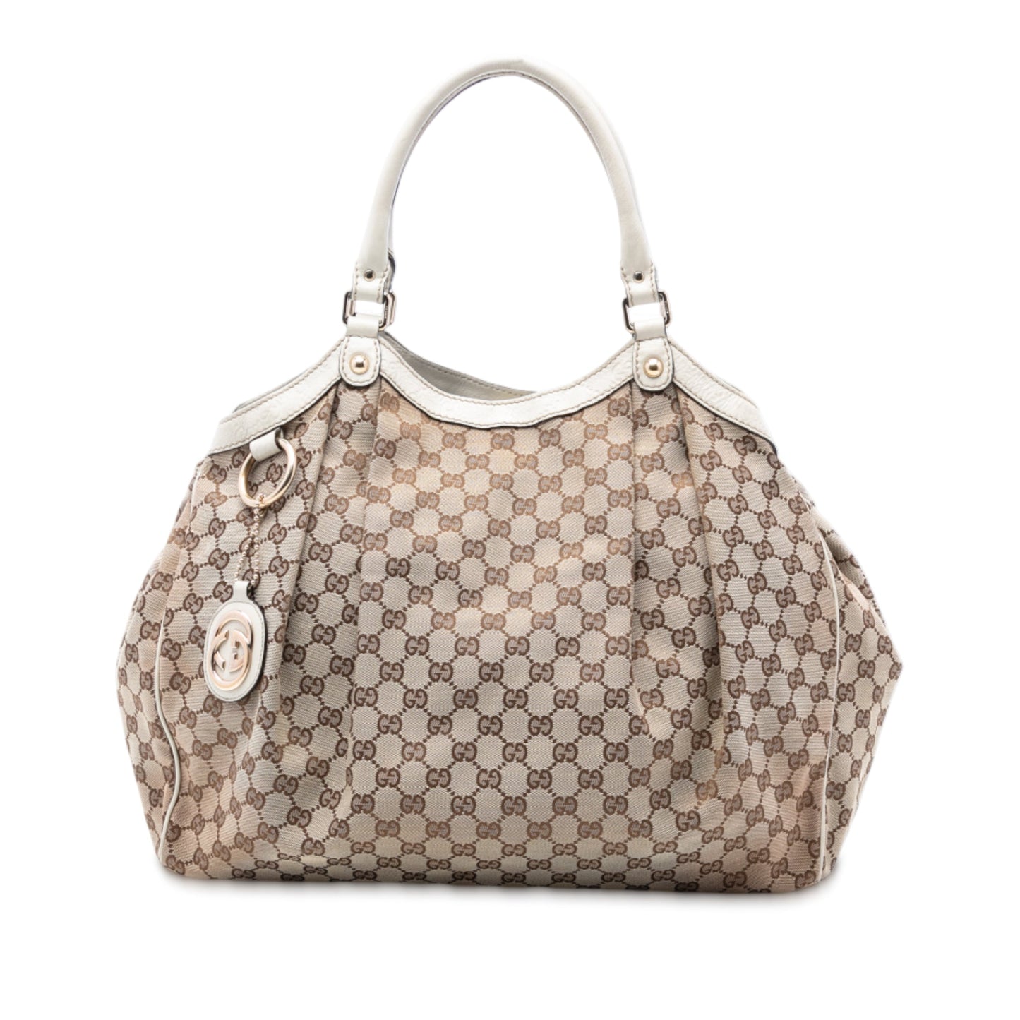 Gucci Large GG Canvas Sukey Tote