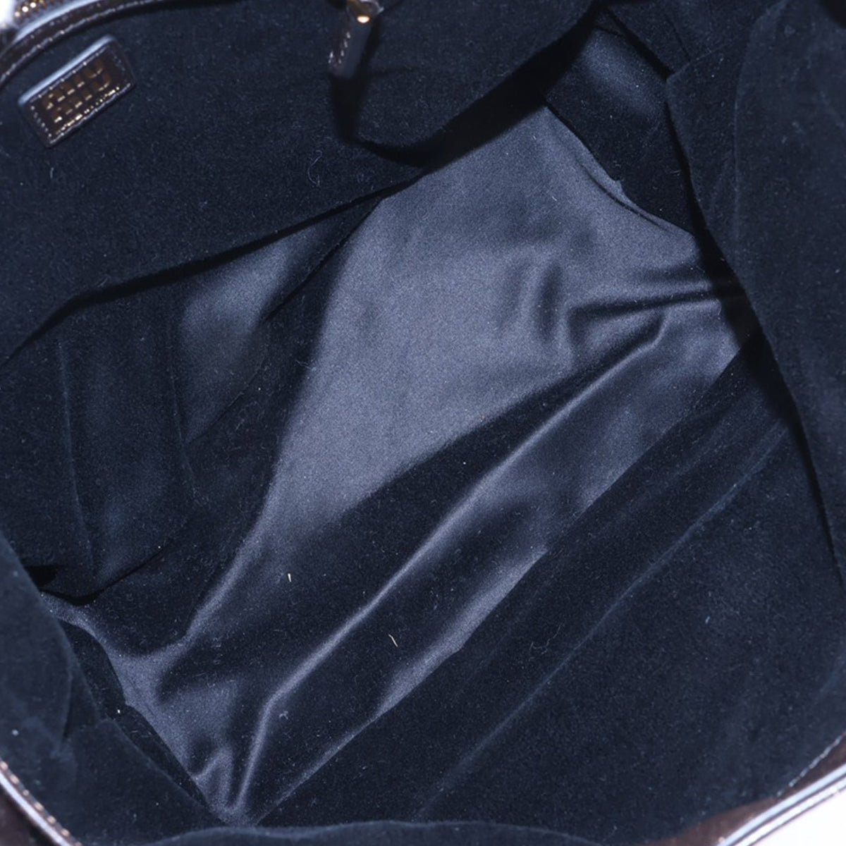 Miu Miu Leather Backpack — Brown