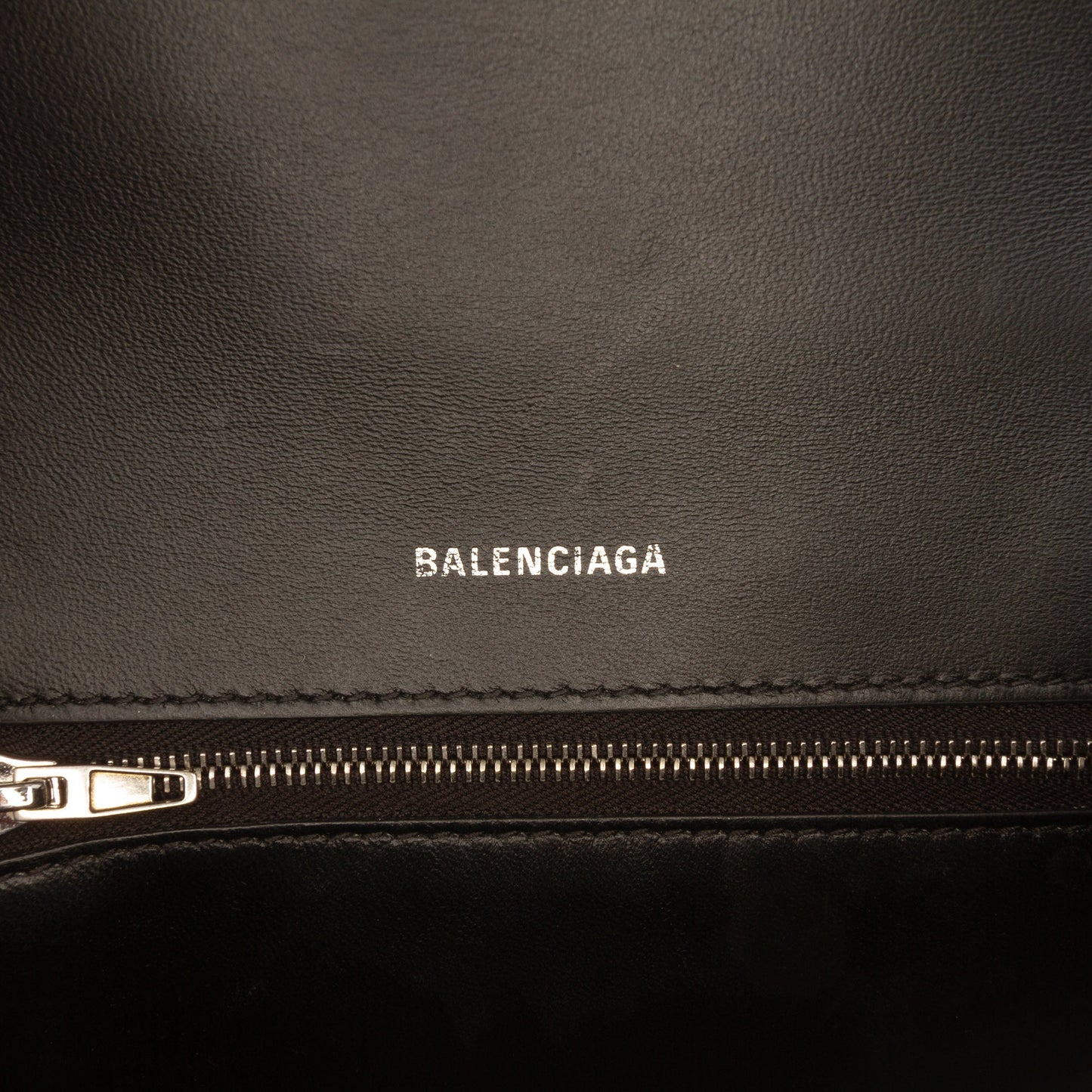 Small Smooth Calfskin Sprayed Polka Dot Hourglass Satchel