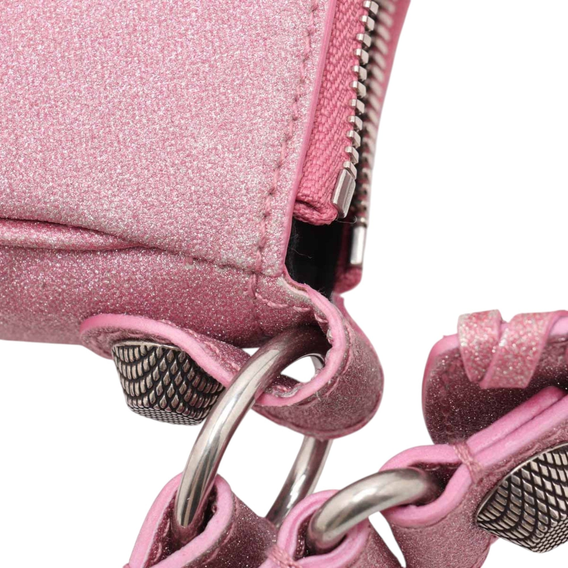 Balenciaga Glitter Le Cagole XS