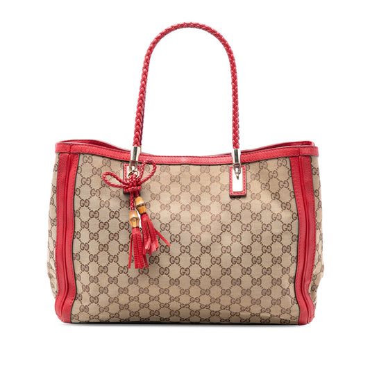 Gucci Medium GG Canvas Bella Tote