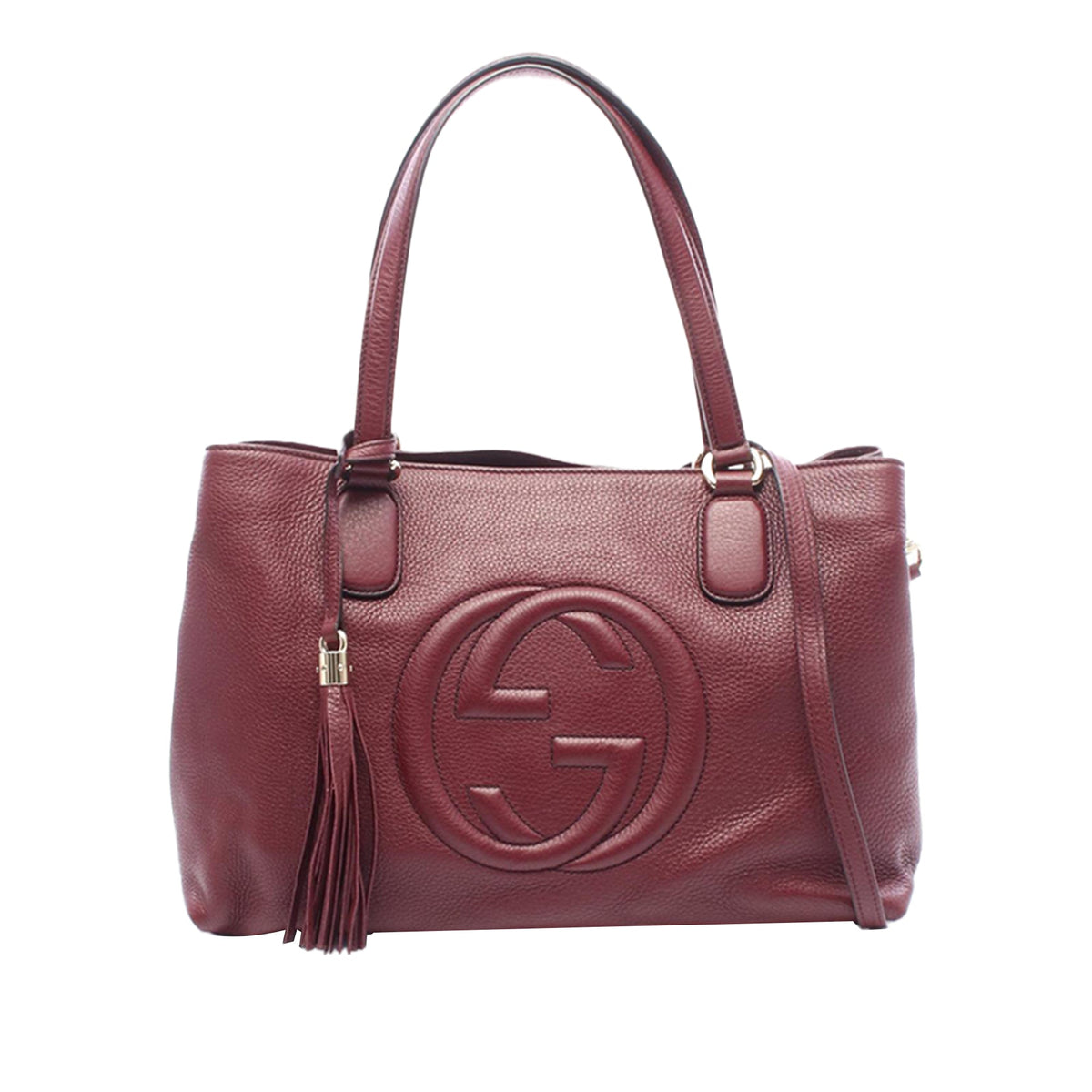 Gucci Medium Leather Soho Working Satchel
