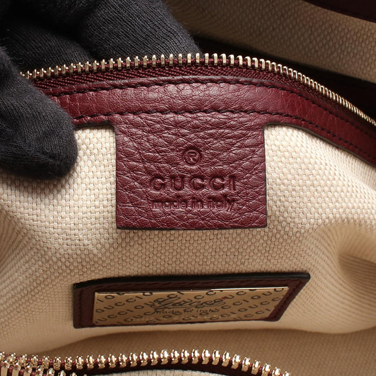 Gucci Medium Leather Soho Working Satchel