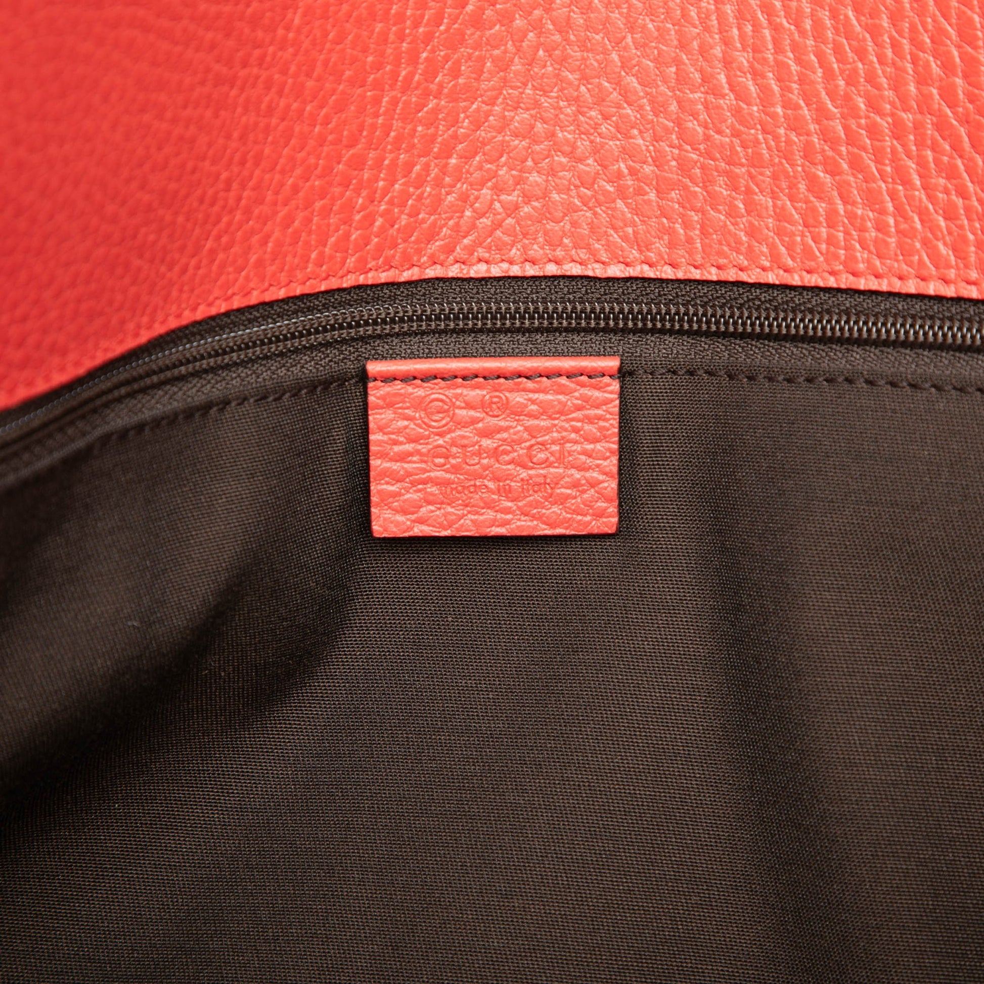 Gucci Large Leather Gifford Tote