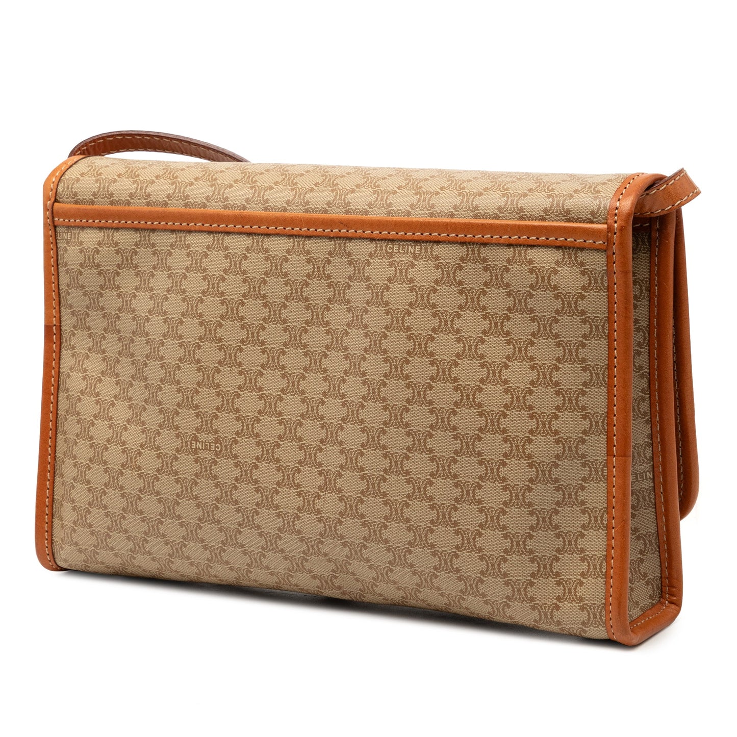 Celine Macadam Coated Canvas Crossbody