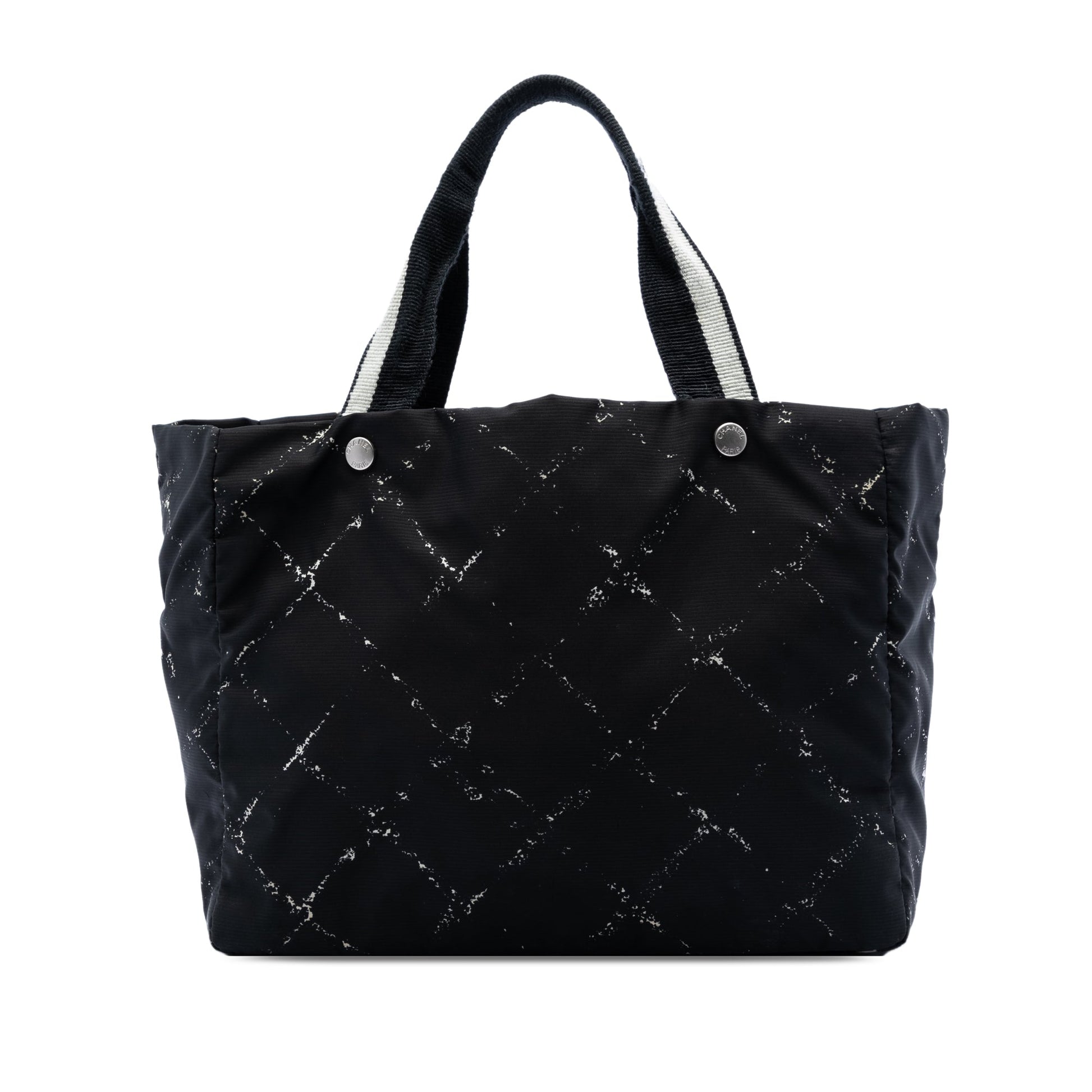 Chanel Old Travel Line Nylon Tote